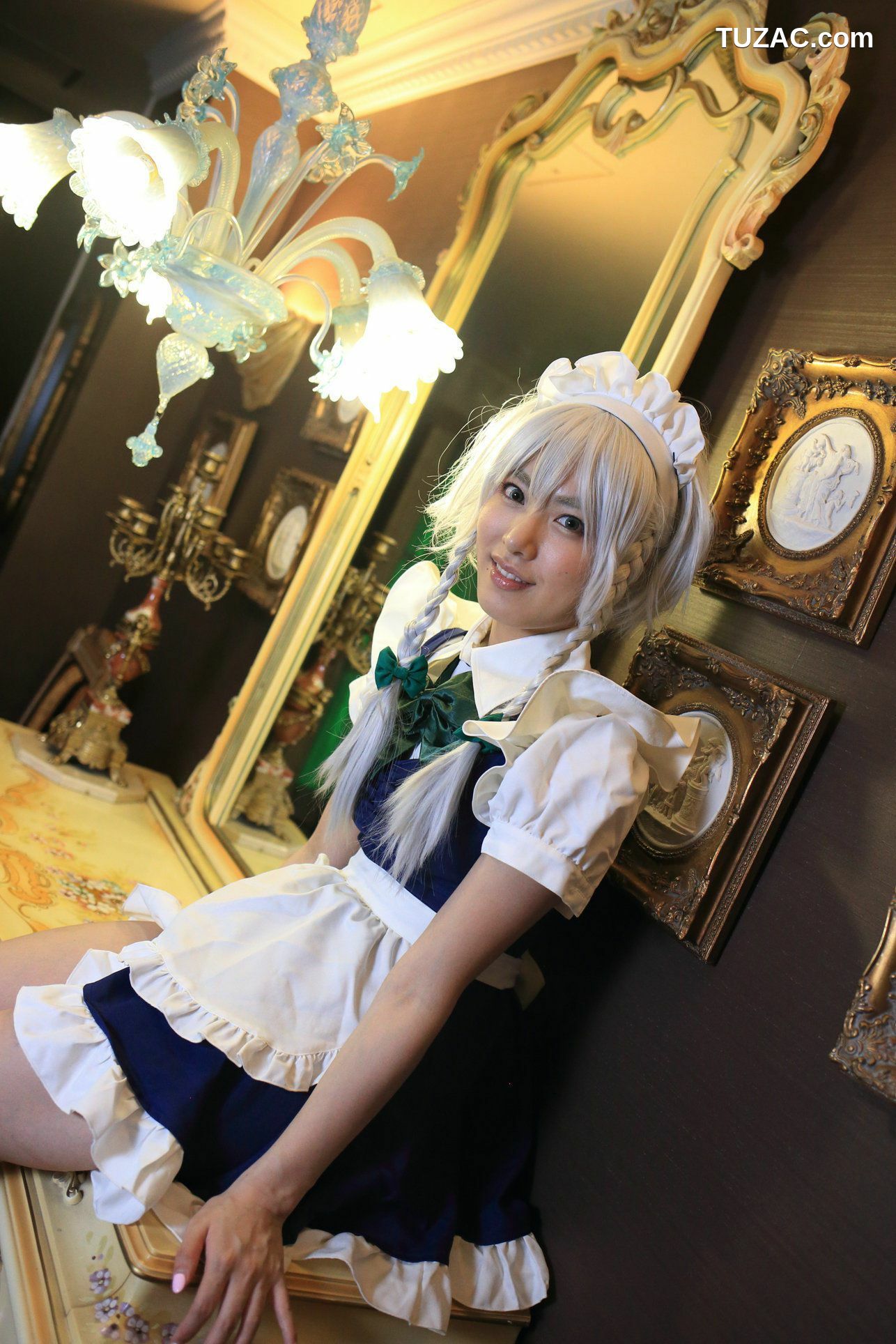 日本CosPlay_由愛可奈 《東方Project》十六夜咲夜 写真集[74P]