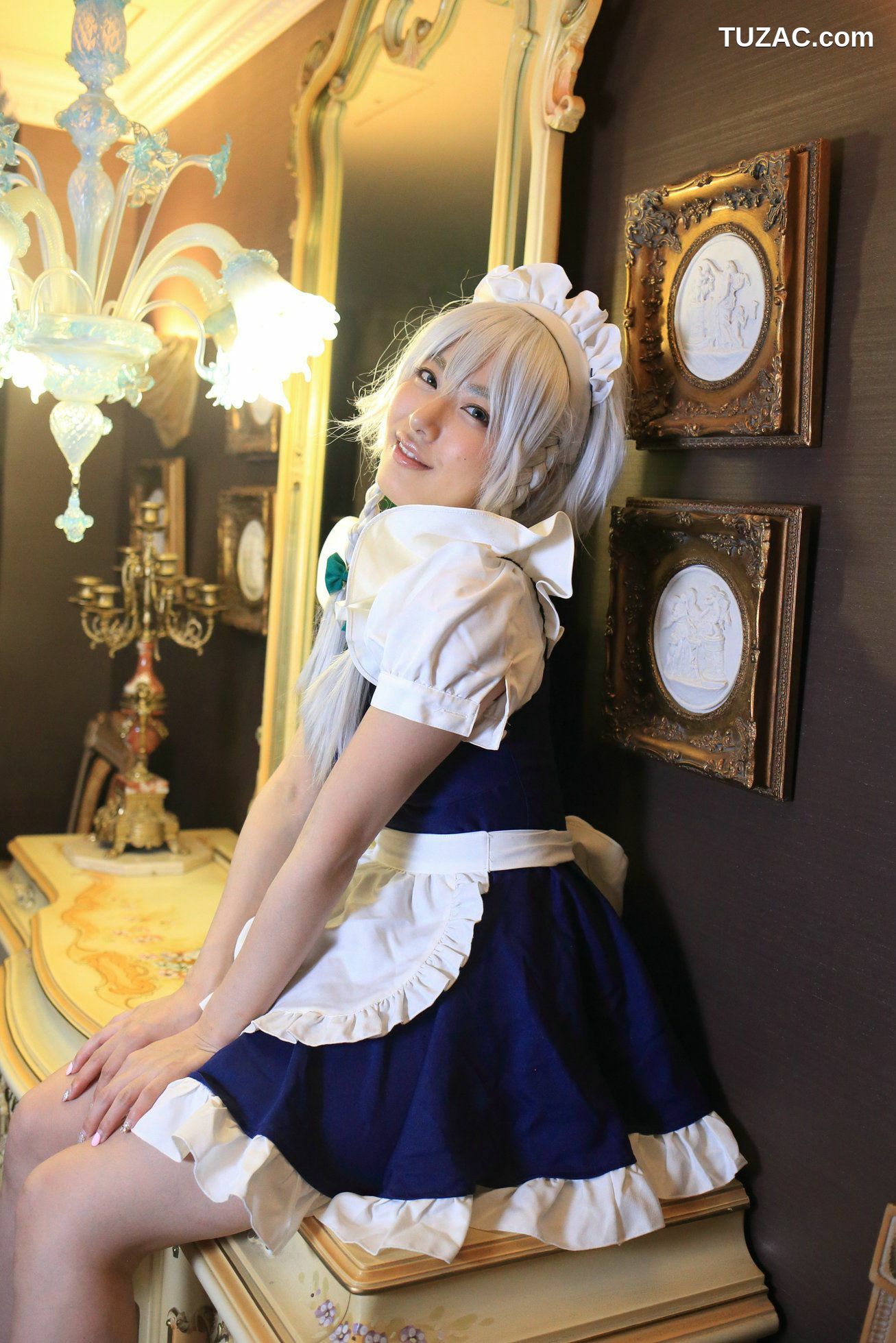 日本CosPlay_由愛可奈 《東方Project》十六夜咲夜 写真集[74P]