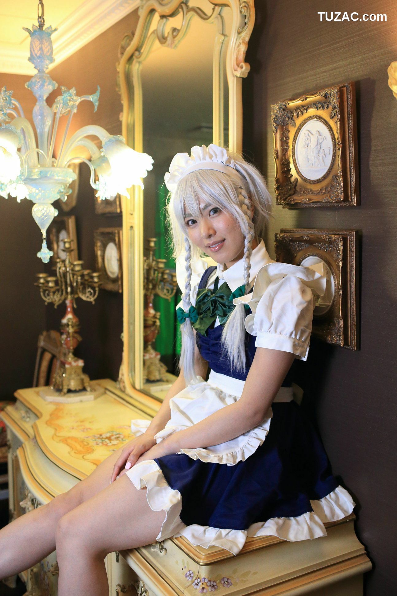 日本CosPlay_由愛可奈 《東方Project》十六夜咲夜 写真集[74P]