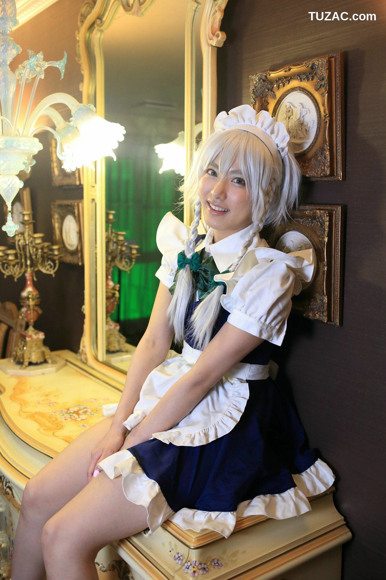 日本CosPlay_由愛可奈 《東方Project》十六夜咲夜 写真集[74P]