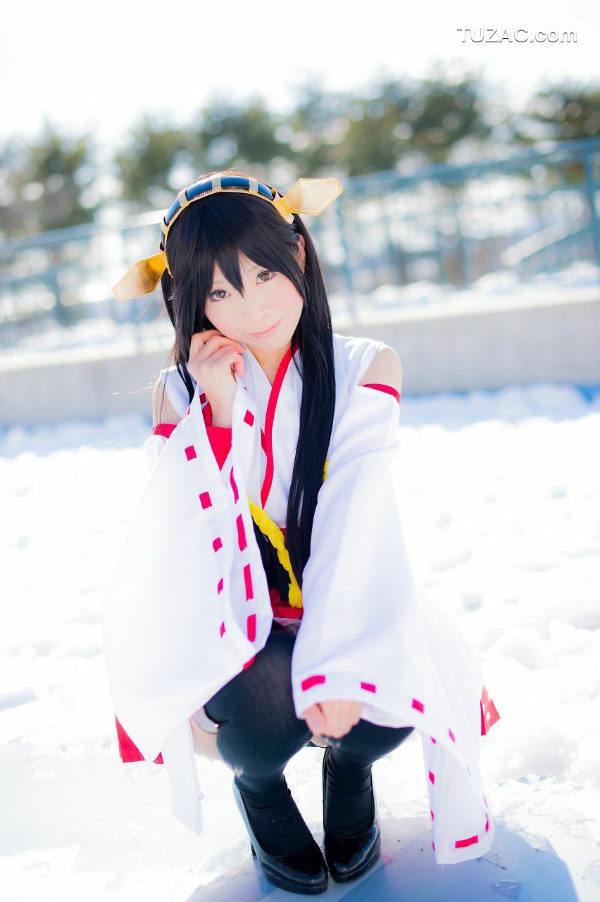 日本CosPlay_真白ゆき (Mashiro Yuki) 《Kantai Collection》Haruna 写真集