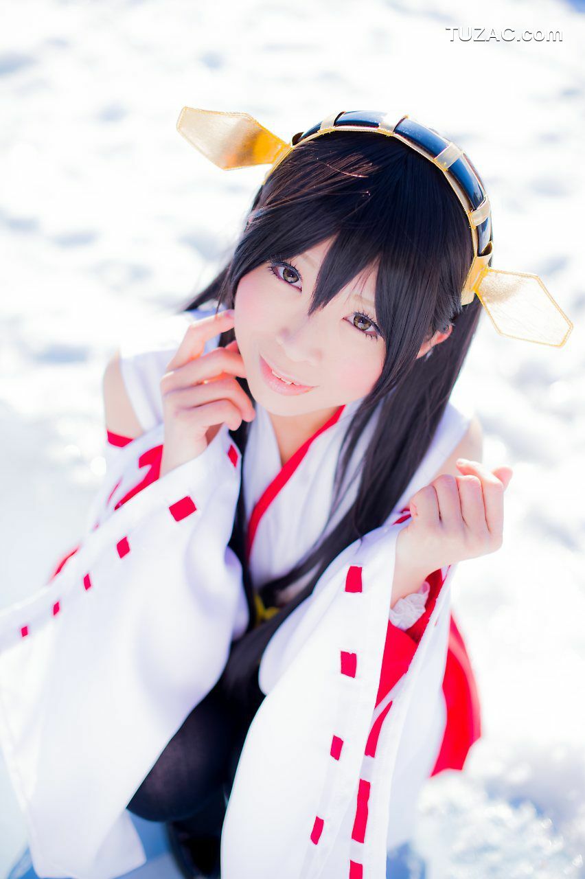 日本CosPlay_真白ゆき (Mashiro Yuki) 《Kantai Collection》Haruna 写真集