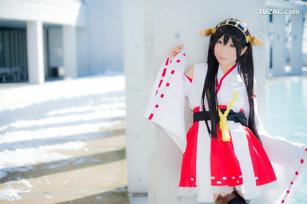 日本CosPlay_真白ゆき (Mashiro Yuki) 《Kantai Collection》Haruna 写真集