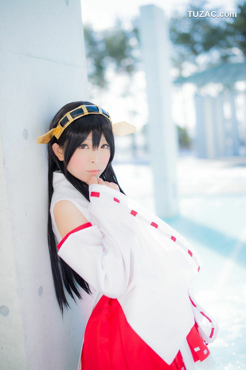 日本CosPlay_真白ゆき (Mashiro Yuki) 《Kantai Collection》Haruna 写真集