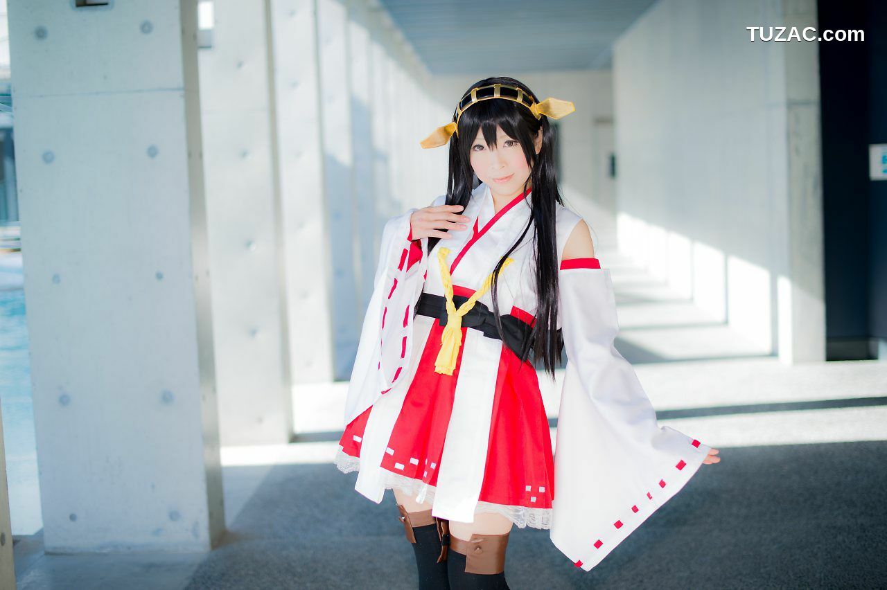 日本CosPlay_真白ゆき (Mashiro Yuki) 《Kantai Collection》Haruna 写真集