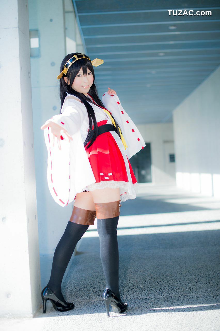 日本CosPlay_真白ゆき (Mashiro Yuki) 《Kantai Collection》Haruna 写真集