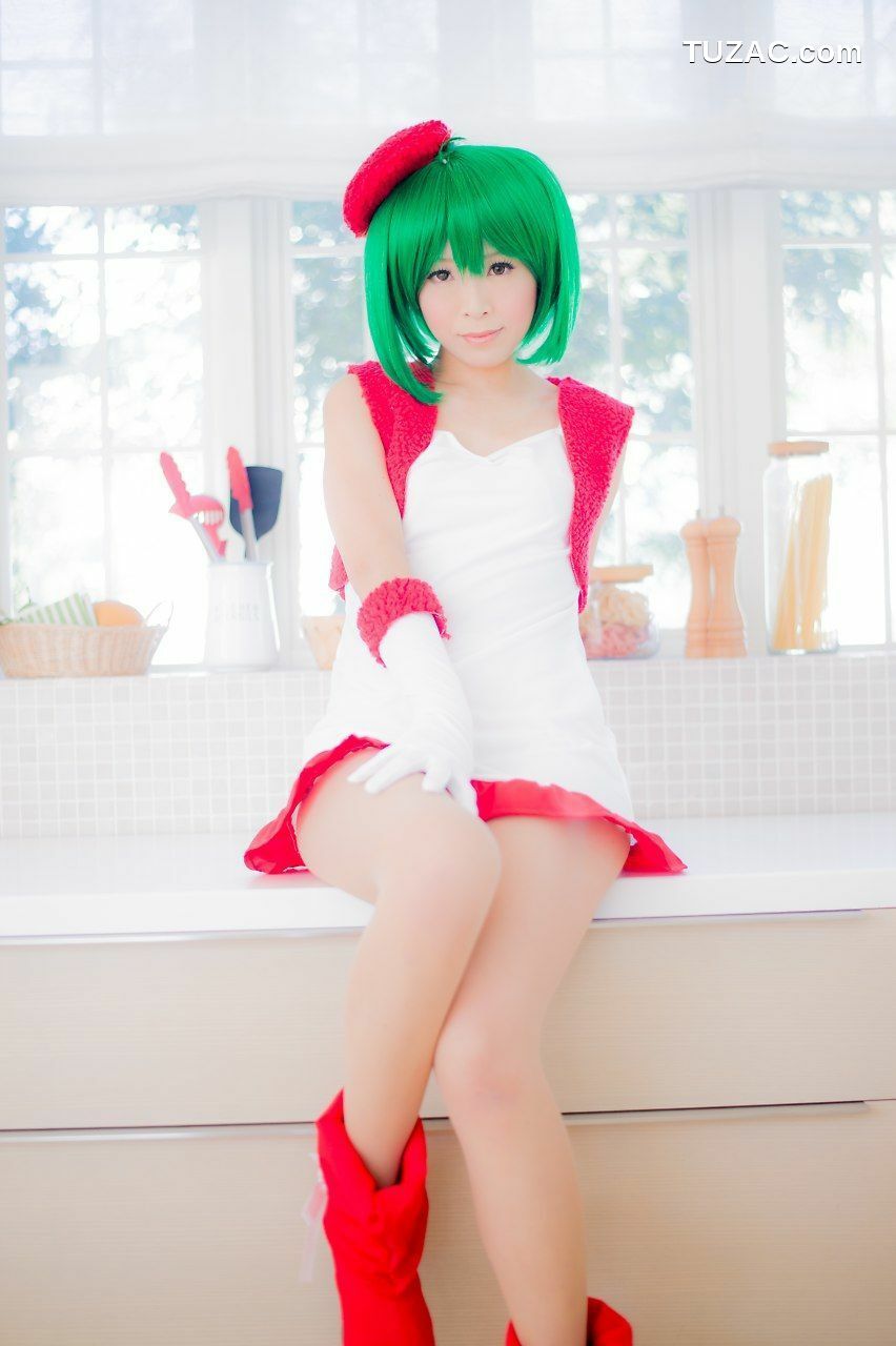 日本CosPlay_真白ゆき コスプレ《Macros》Ranka Lee(Xmas ver.) 写真集