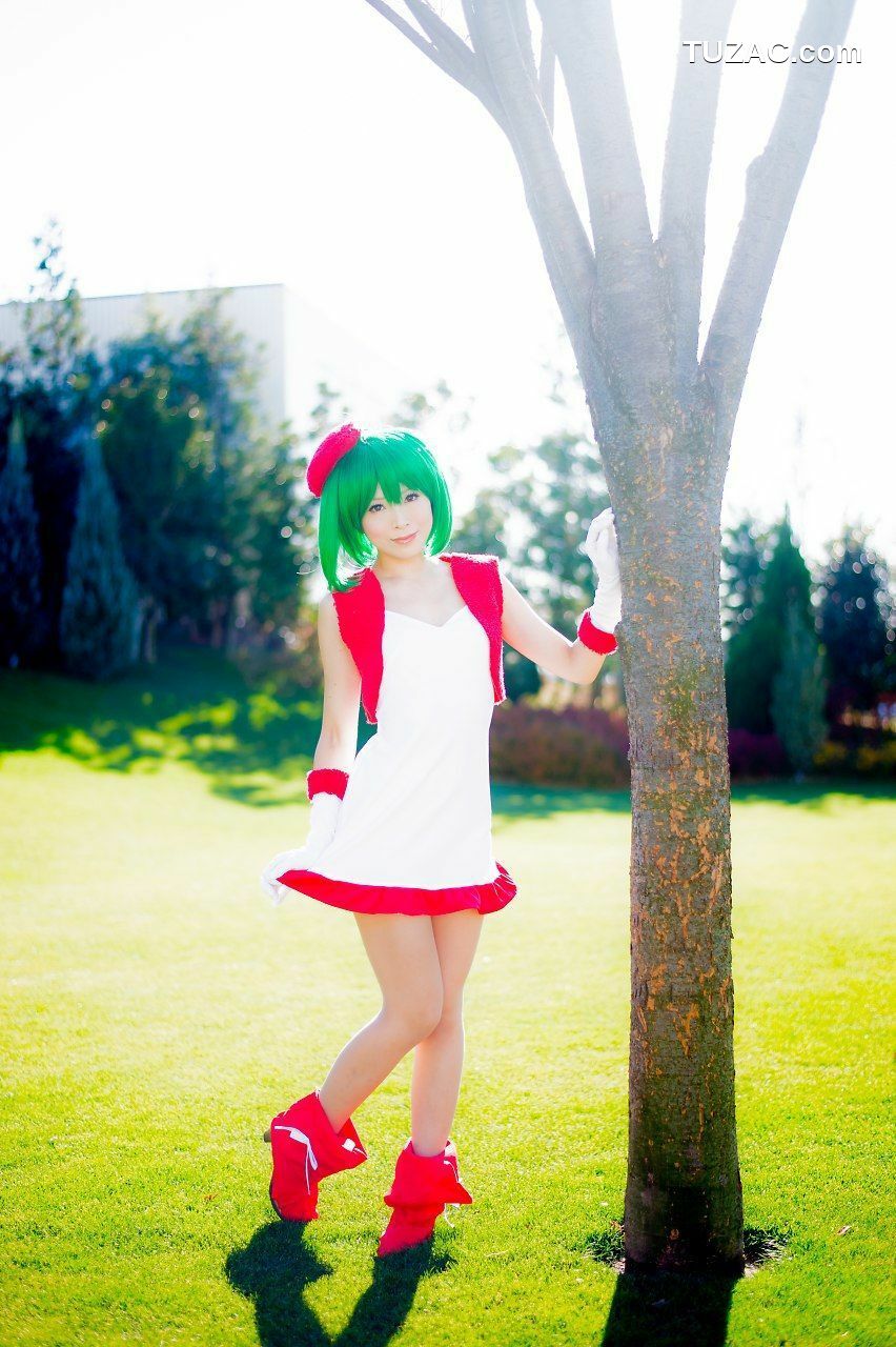 日本CosPlay_真白ゆき コスプレ《Macros》Ranka Lee(Xmas ver.) 写真集