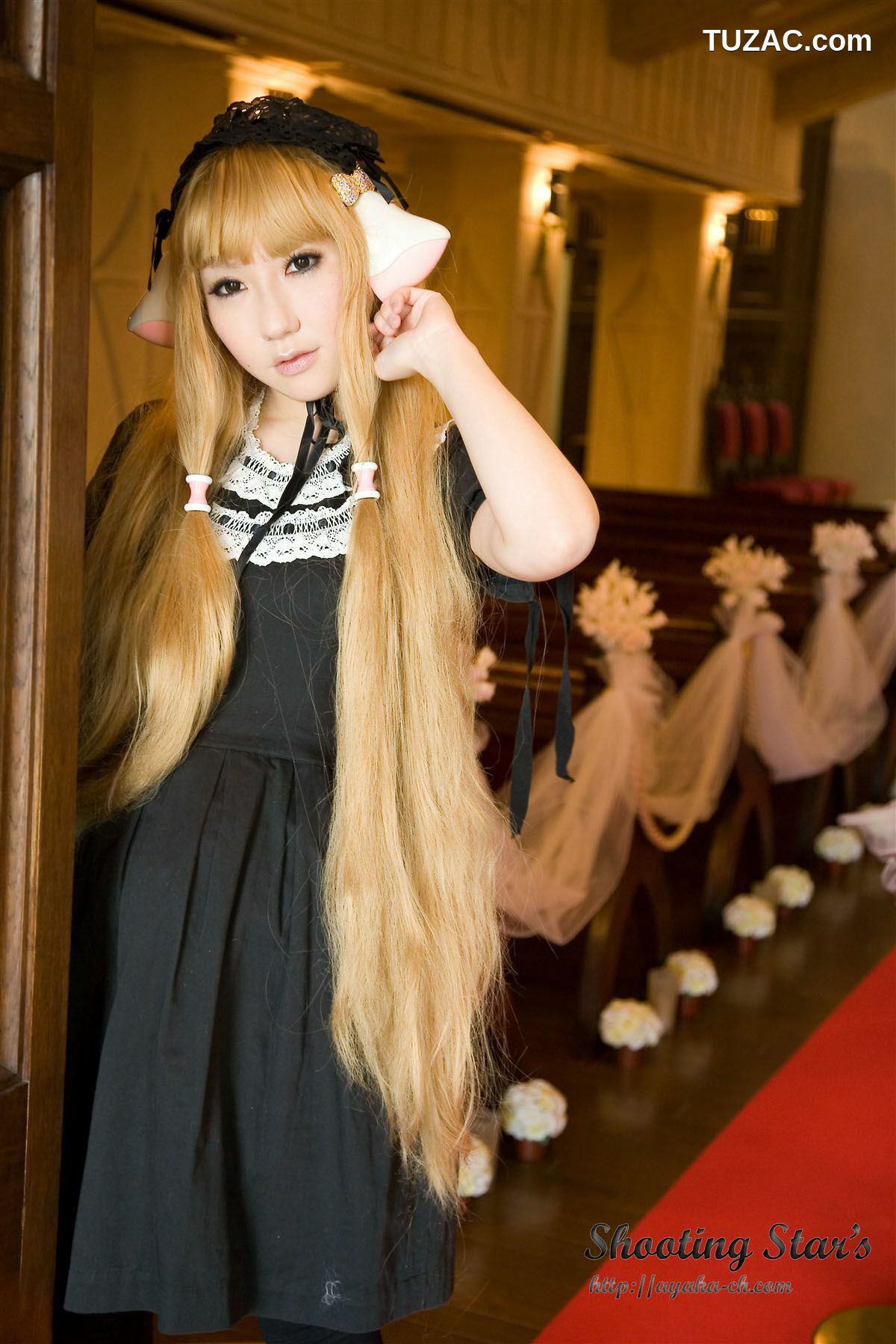 日本CosPlay_绫香 (Saku サク) 《Chobits》Chii+Freya 写真集[47P]