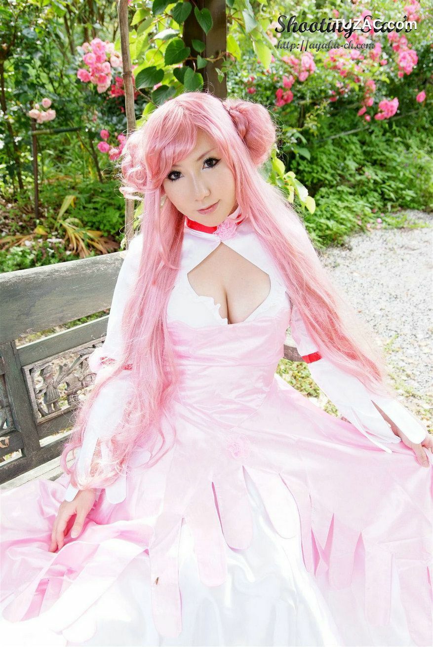 日本CosPlay_绫香 (Saku サク) 《Code Geass》Euphemia li Britannia 写真集[72P]