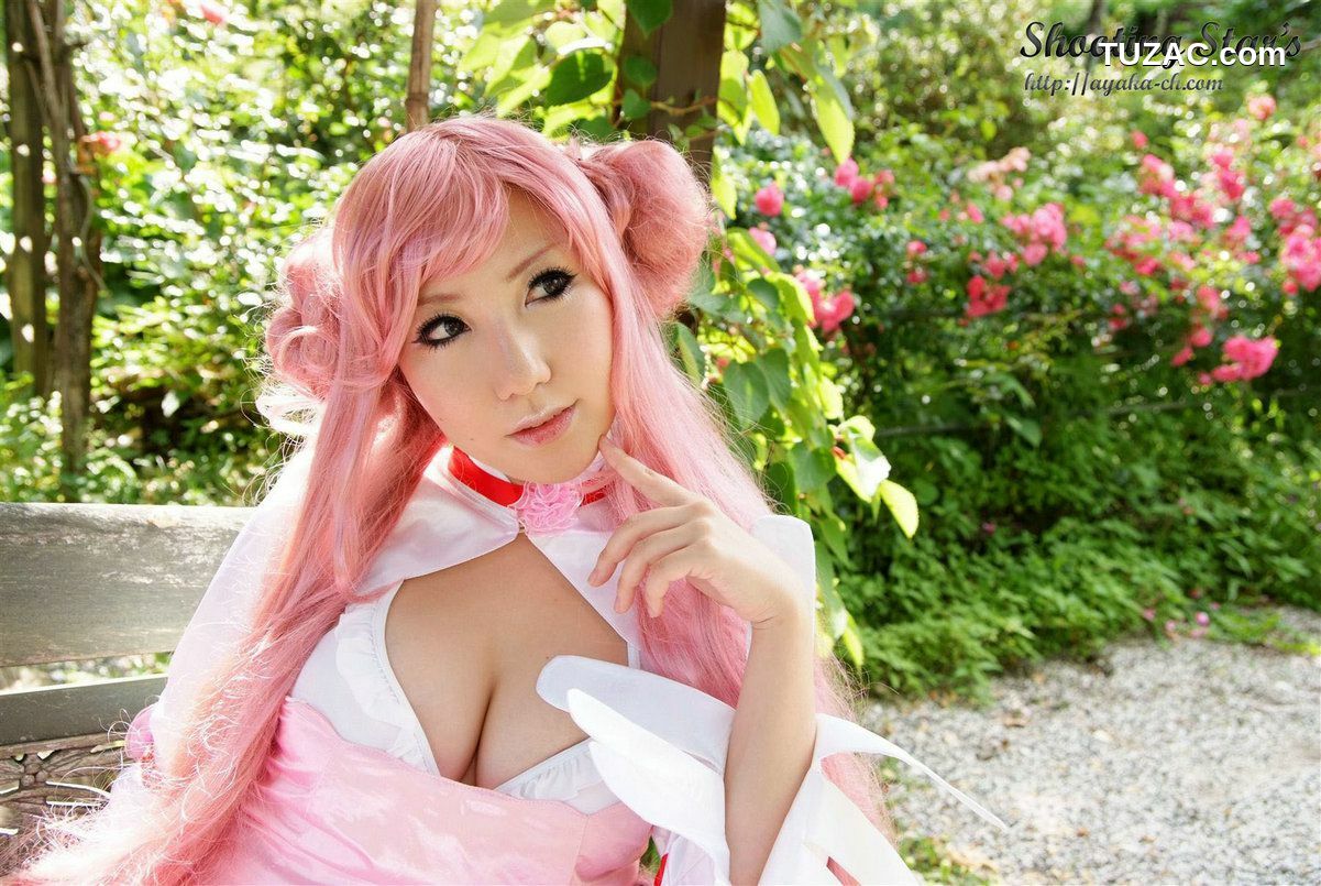 日本CosPlay_绫香 (Saku サク) 《Code Geass》Euphemia li Britannia 写真集[72P]