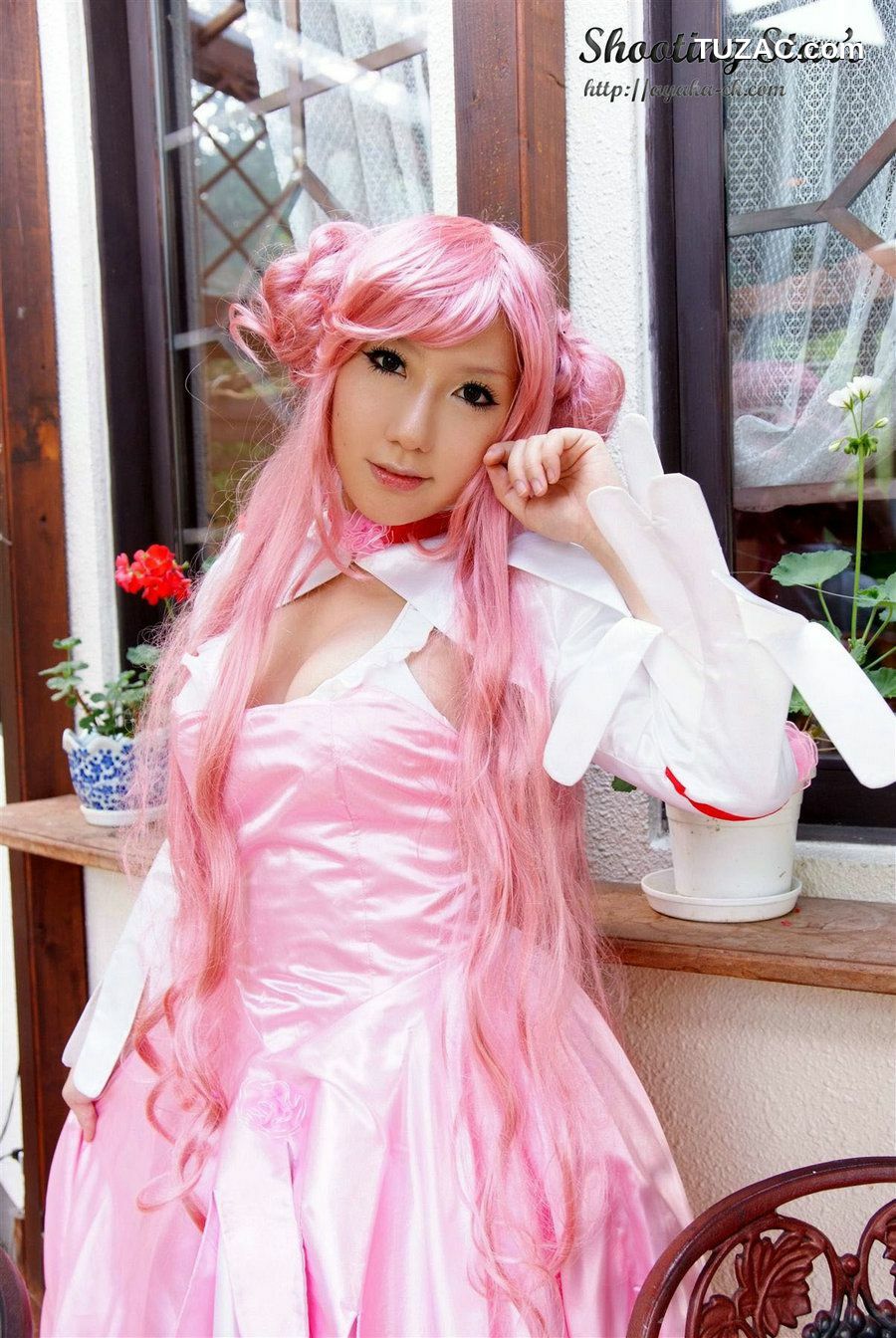 日本CosPlay_绫香 (Saku サク) 《Code Geass》Euphemia li Britannia 写真集[72P]