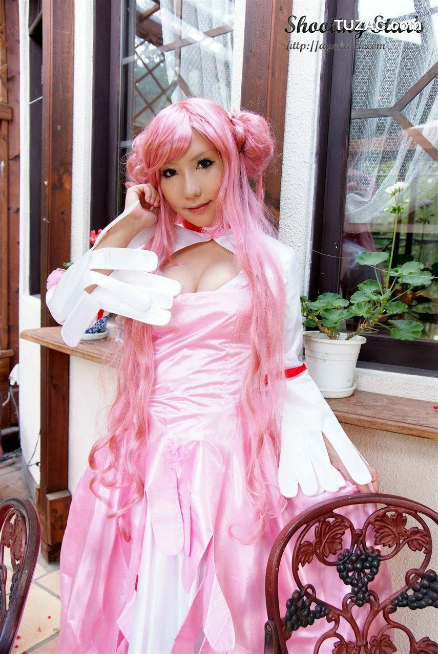 日本CosPlay_绫香 (Saku サク) 《Code Geass》Euphemia li Britannia 写真集[72P]