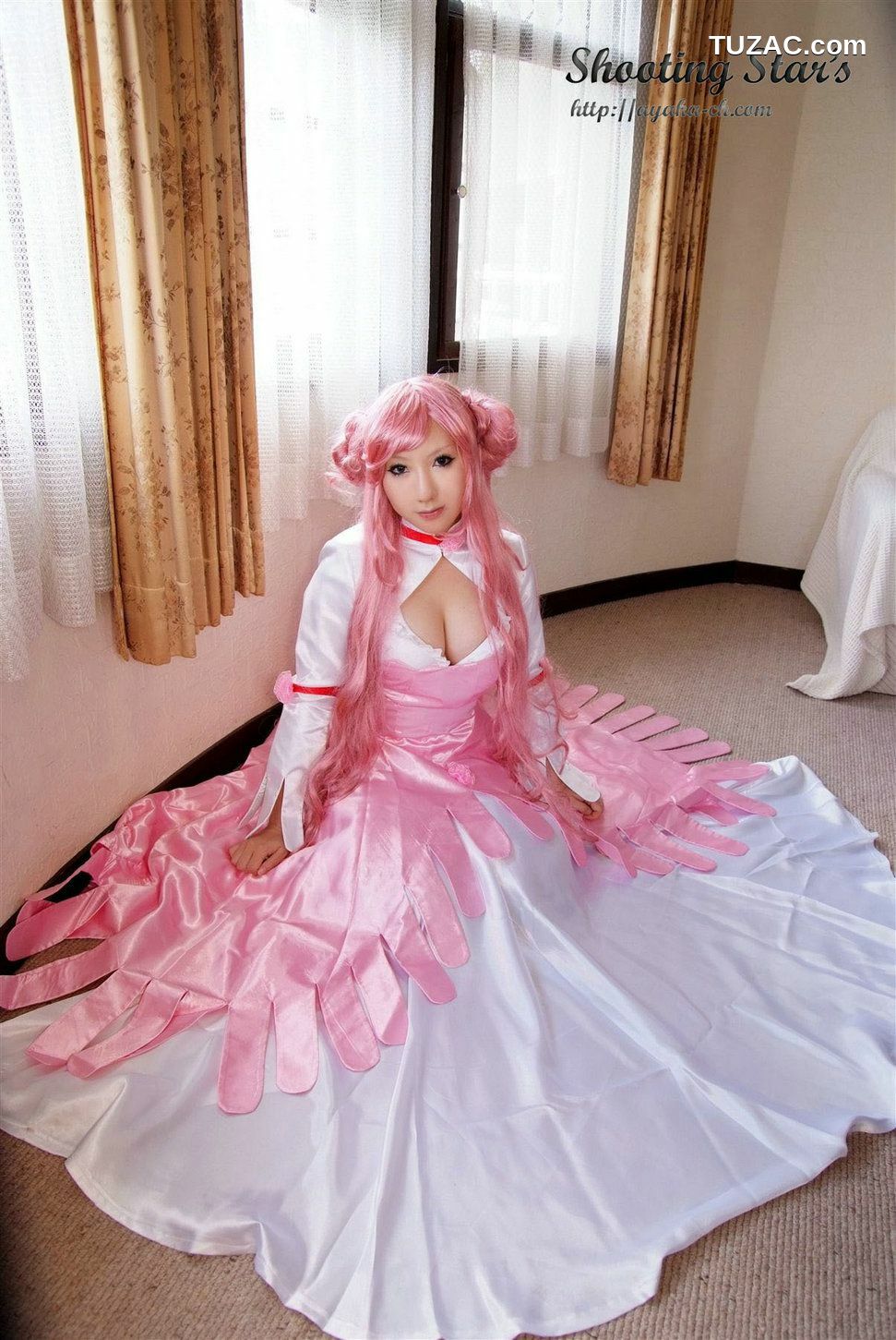 日本CosPlay_绫香 (Saku サク) 《Code Geass》Euphemia li Britannia 写真集[72P]