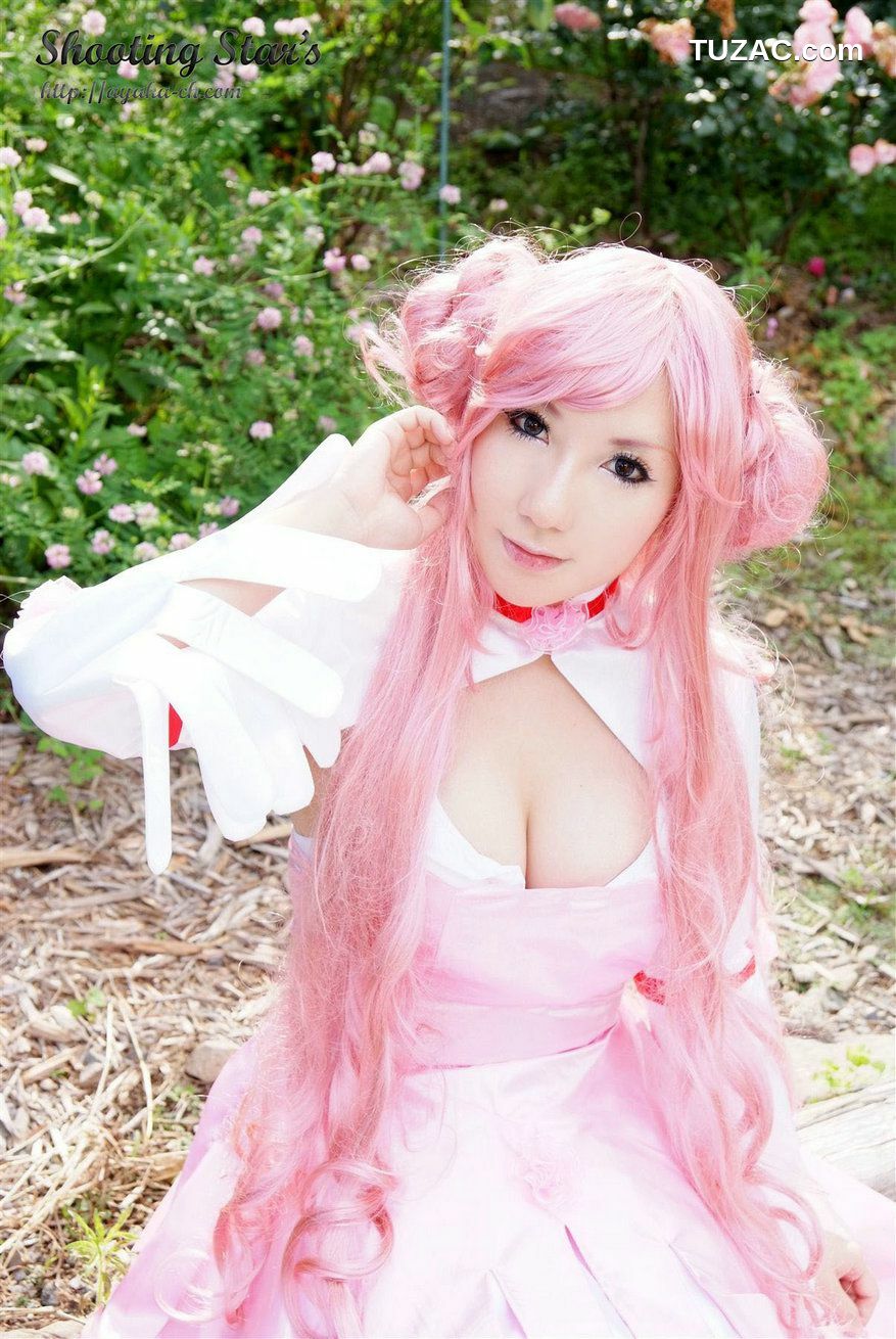 日本CosPlay_绫香 (Saku サク) 《Code Geass》Euphemia li Britannia 写真集[72P]