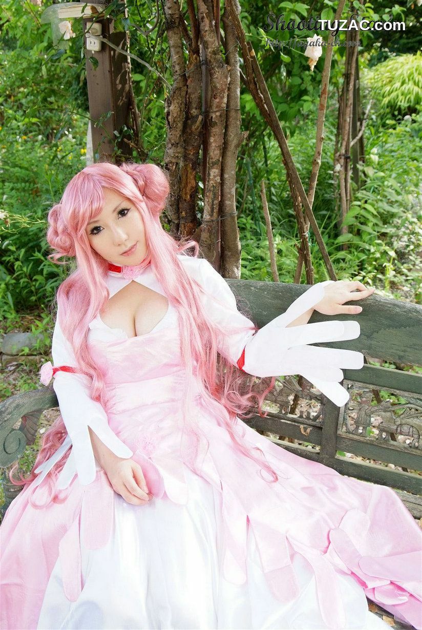 日本CosPlay_绫香 (Saku サク) 《Code Geass》Euphemia li Britannia 写真集[72P]