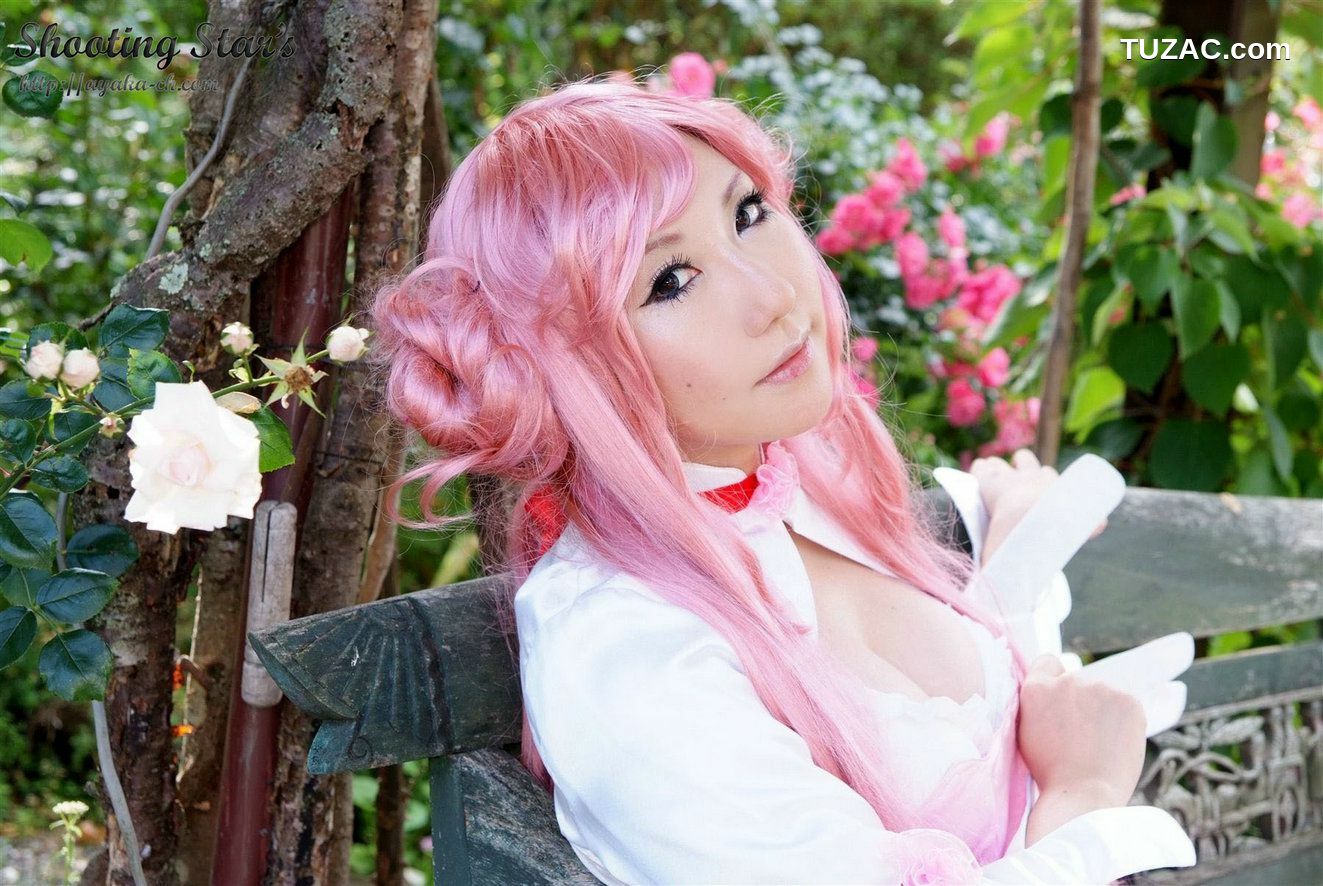 日本CosPlay_绫香 (Saku サク) 《Code Geass》Euphemia li Britannia 写真集[72P]