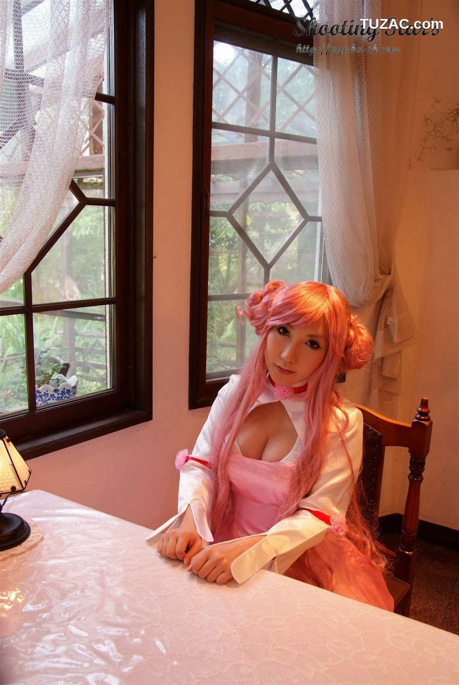 日本CosPlay_绫香 (Saku サク) 《Code Geass》Euphemia li Britannia 写真集[72P]