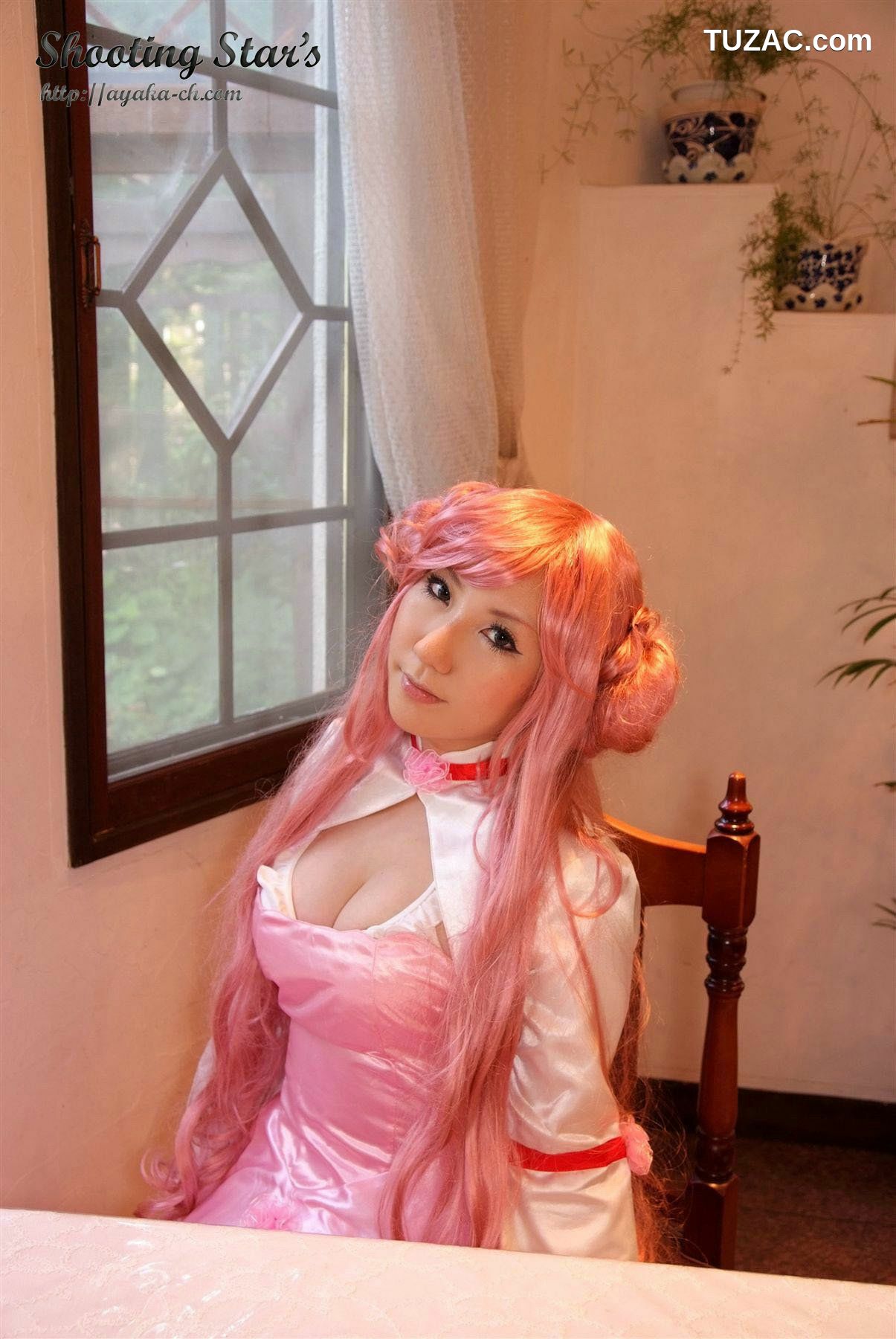 日本CosPlay_绫香 (Saku サク) 《Code Geass》Euphemia li Britannia 写真集[72P]