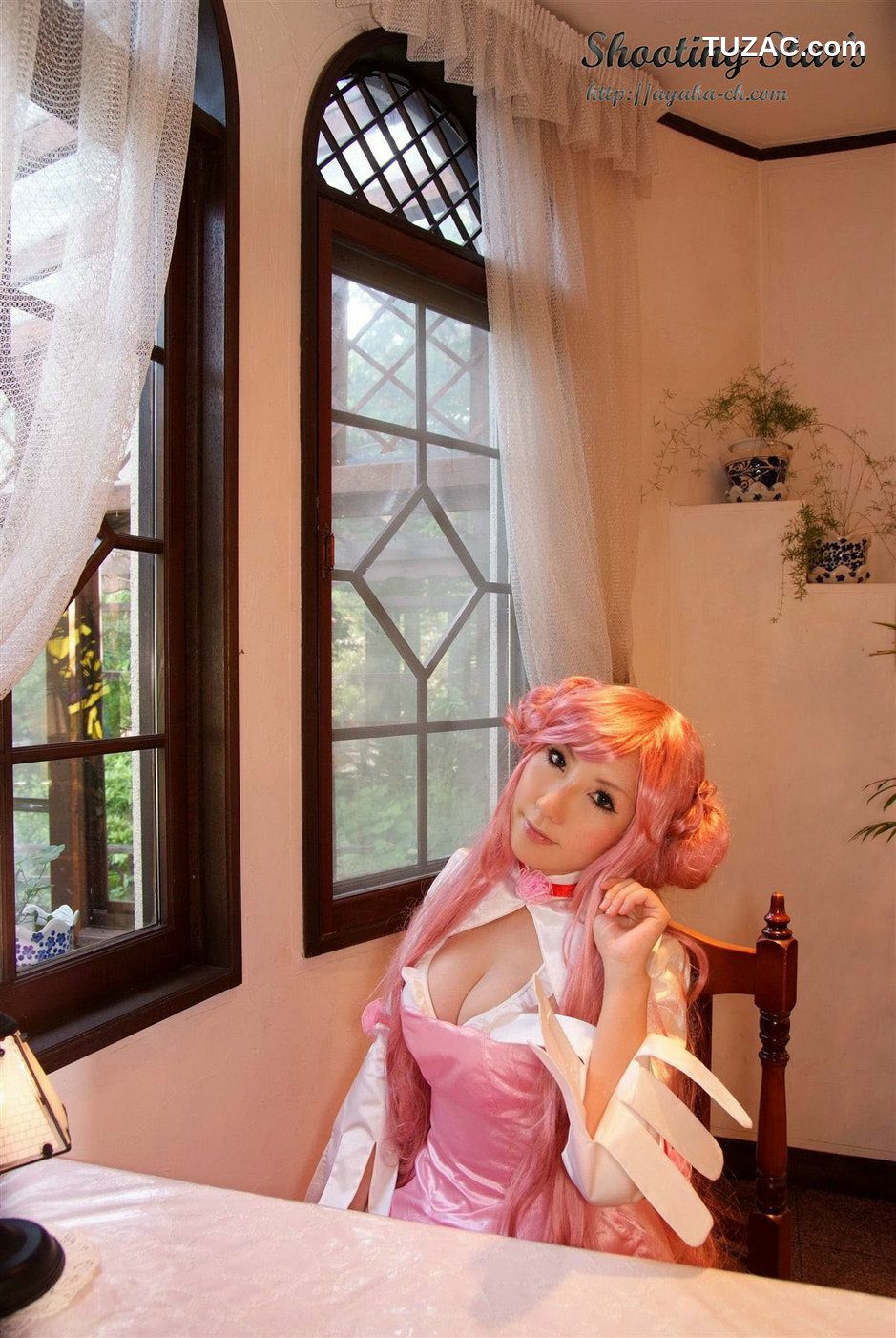 日本CosPlay_绫香 (Saku サク) 《Code Geass》Euphemia li Britannia 写真集[72P]