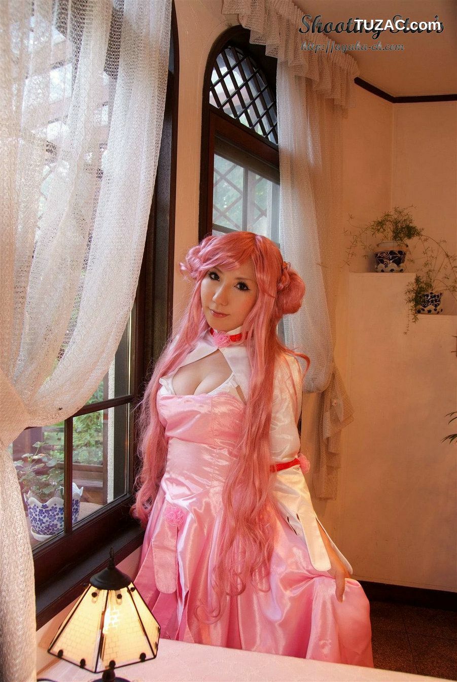 日本CosPlay_绫香 (Saku サク) 《Code Geass》Euphemia li Britannia 写真集[72P]