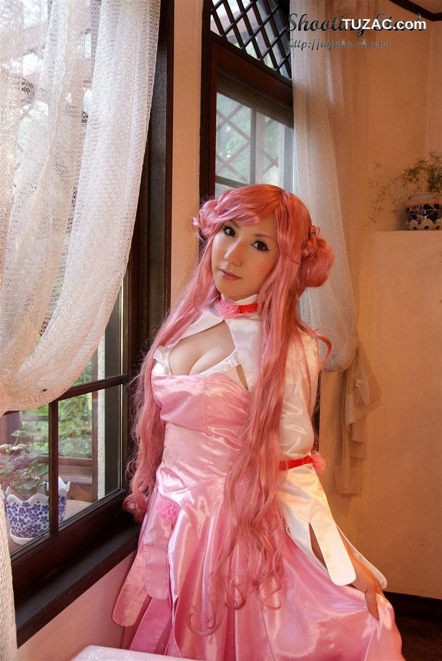 日本CosPlay_绫香 (Saku サク) 《Code Geass》Euphemia li Britannia 写真集[72P]