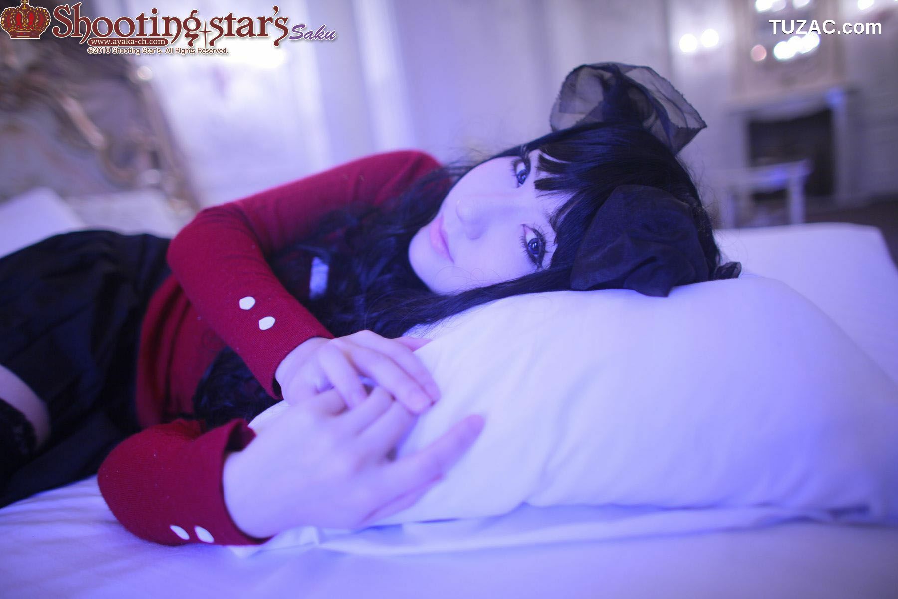 日本CosPlay_绫香 (Saku サク) 《Fate stay night》Toosaka Rin 遠坂凛 写真集[100P]