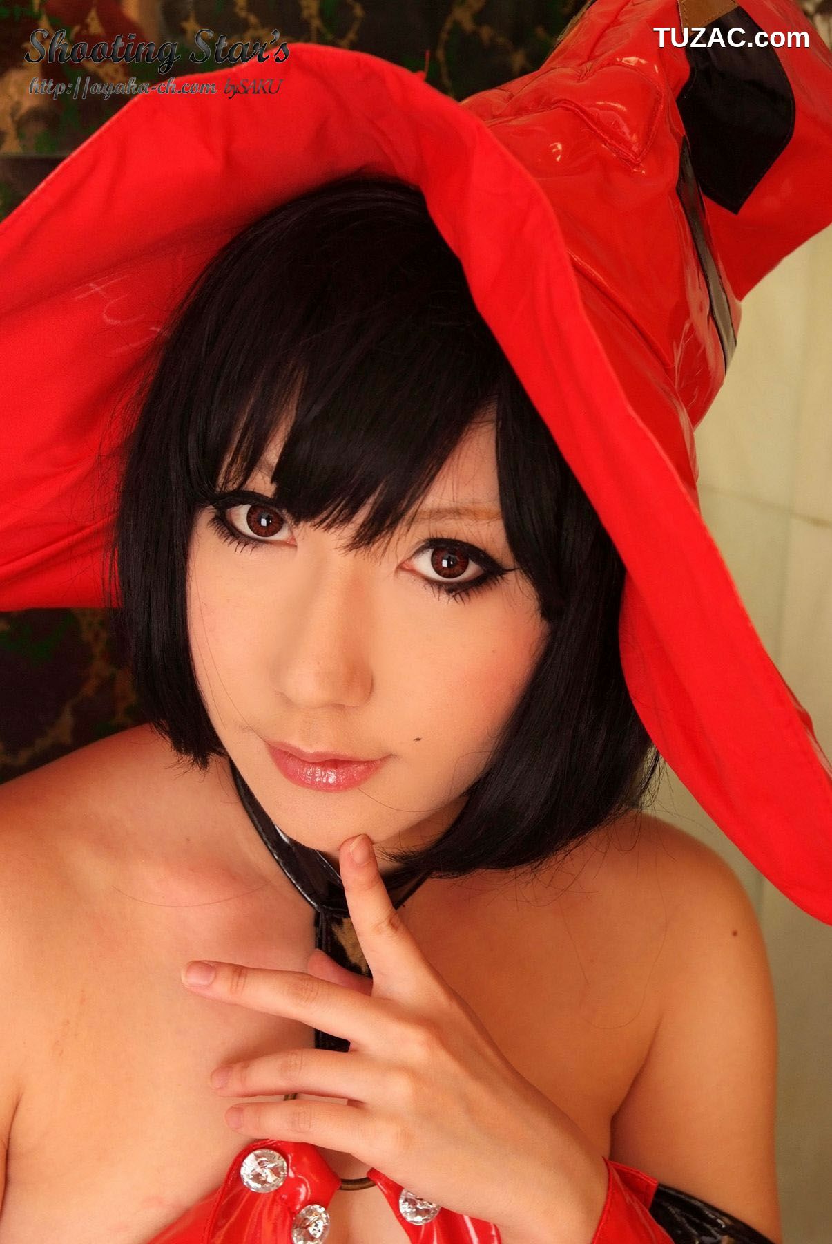 日本CosPlay_绫香 (Saku サク) 《Guilty Gear》I-no 写真集[100P]