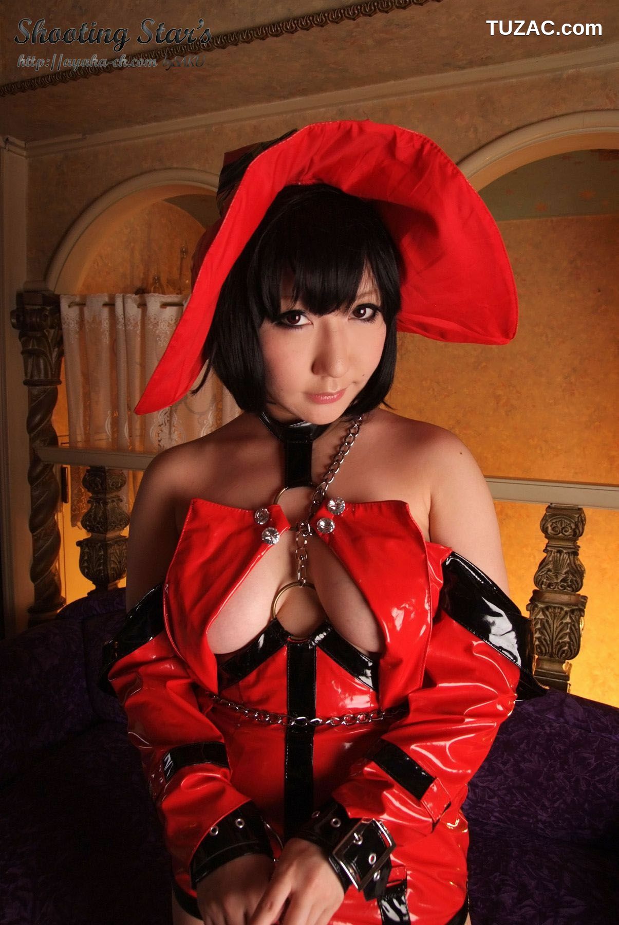 日本CosPlay_绫香 (Saku サク) 《Guilty Gear》I-no 写真集[100P]
