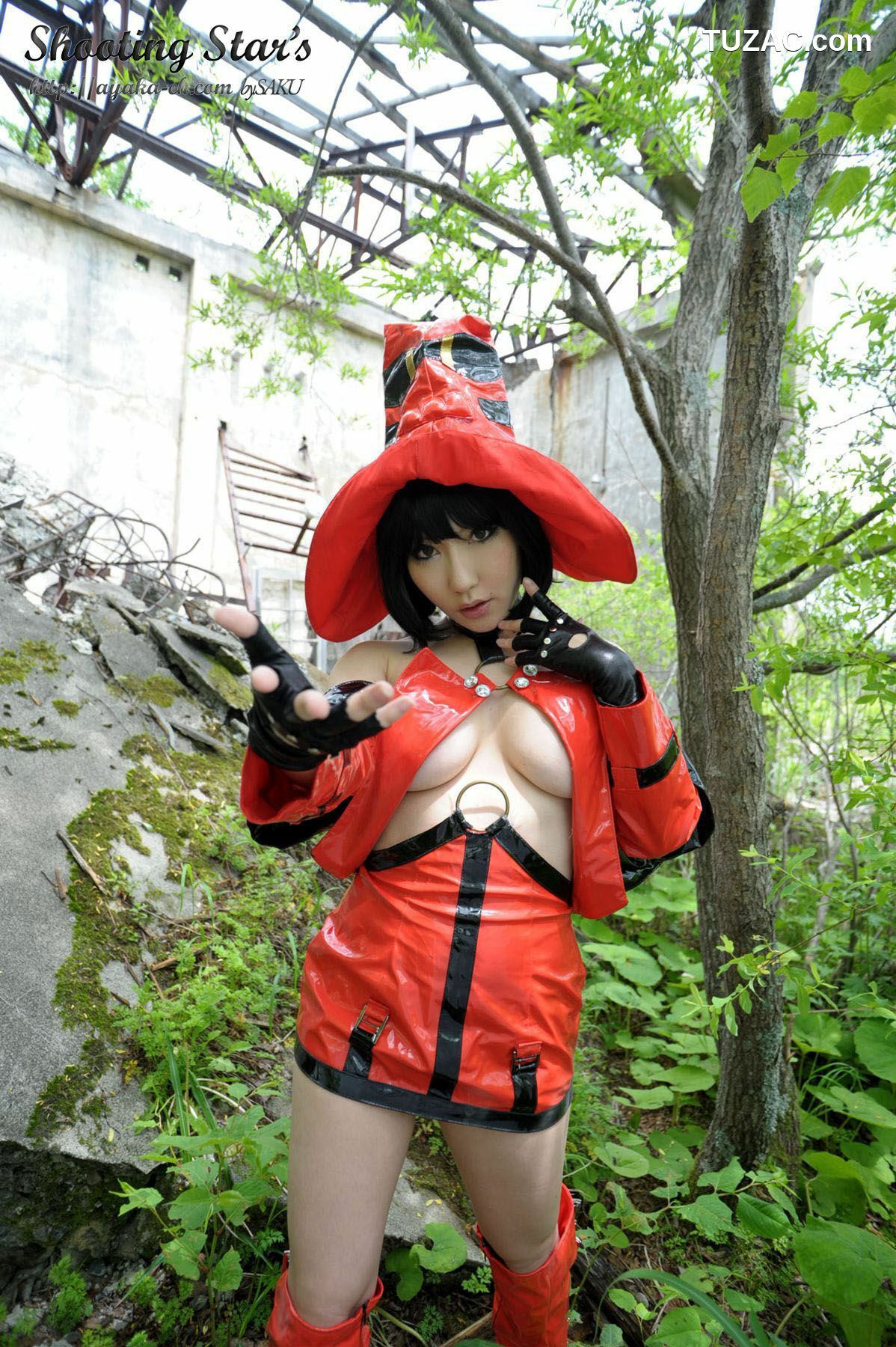 日本CosPlay_绫香 (Saku サク) 《Guilty Gear》I-no 写真集[100P]