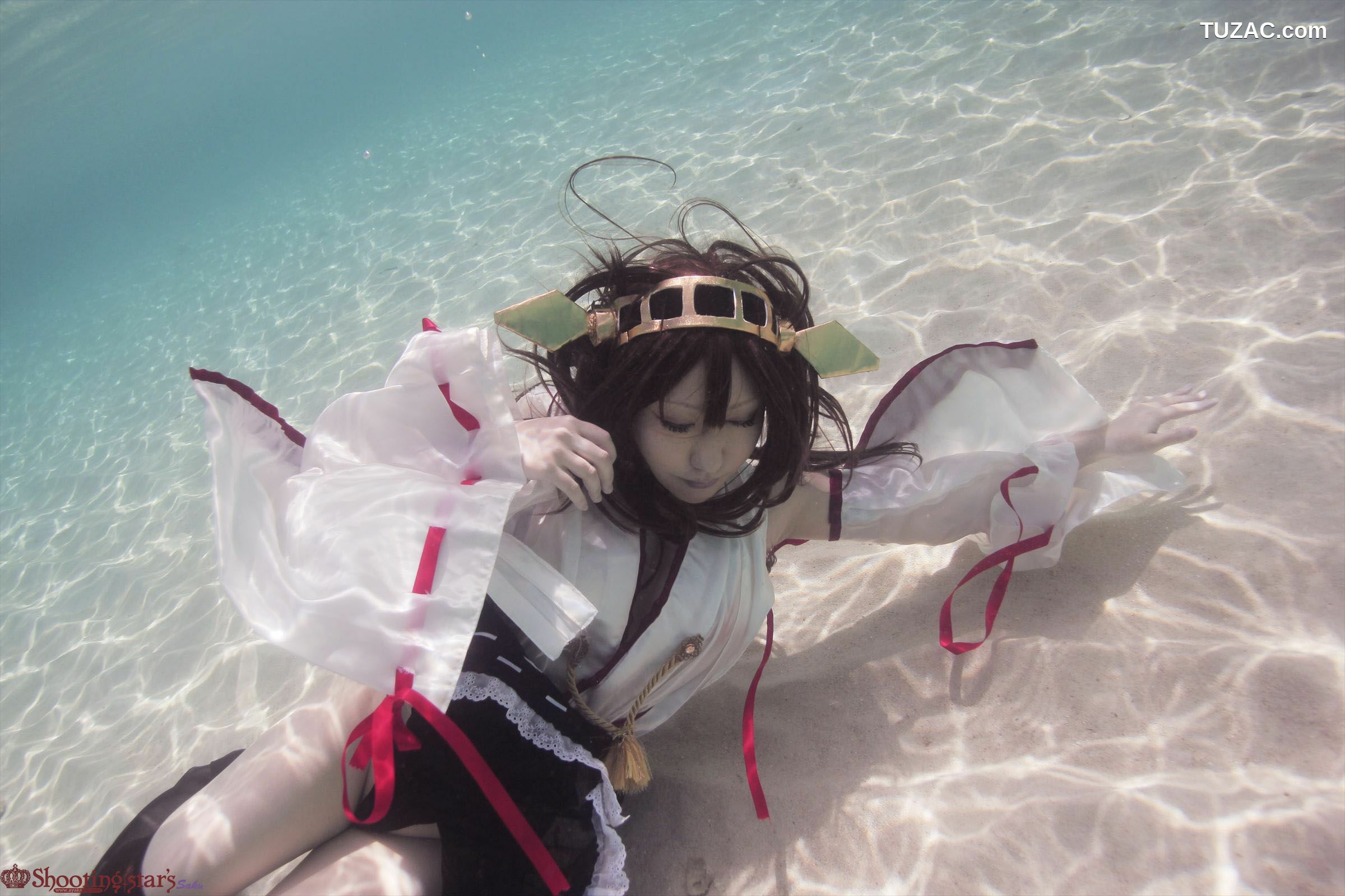 日本CosPlay_绫香 (Saku サク) 《Kantai Collection》Kongou(金剛) 写真集[115P]