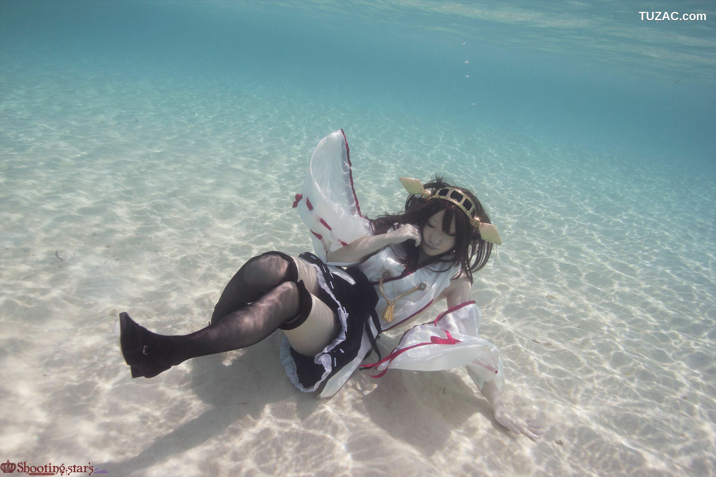 日本CosPlay_绫香 (Saku サク) 《Kantai Collection》Kongou(金剛) 写真集[115P]