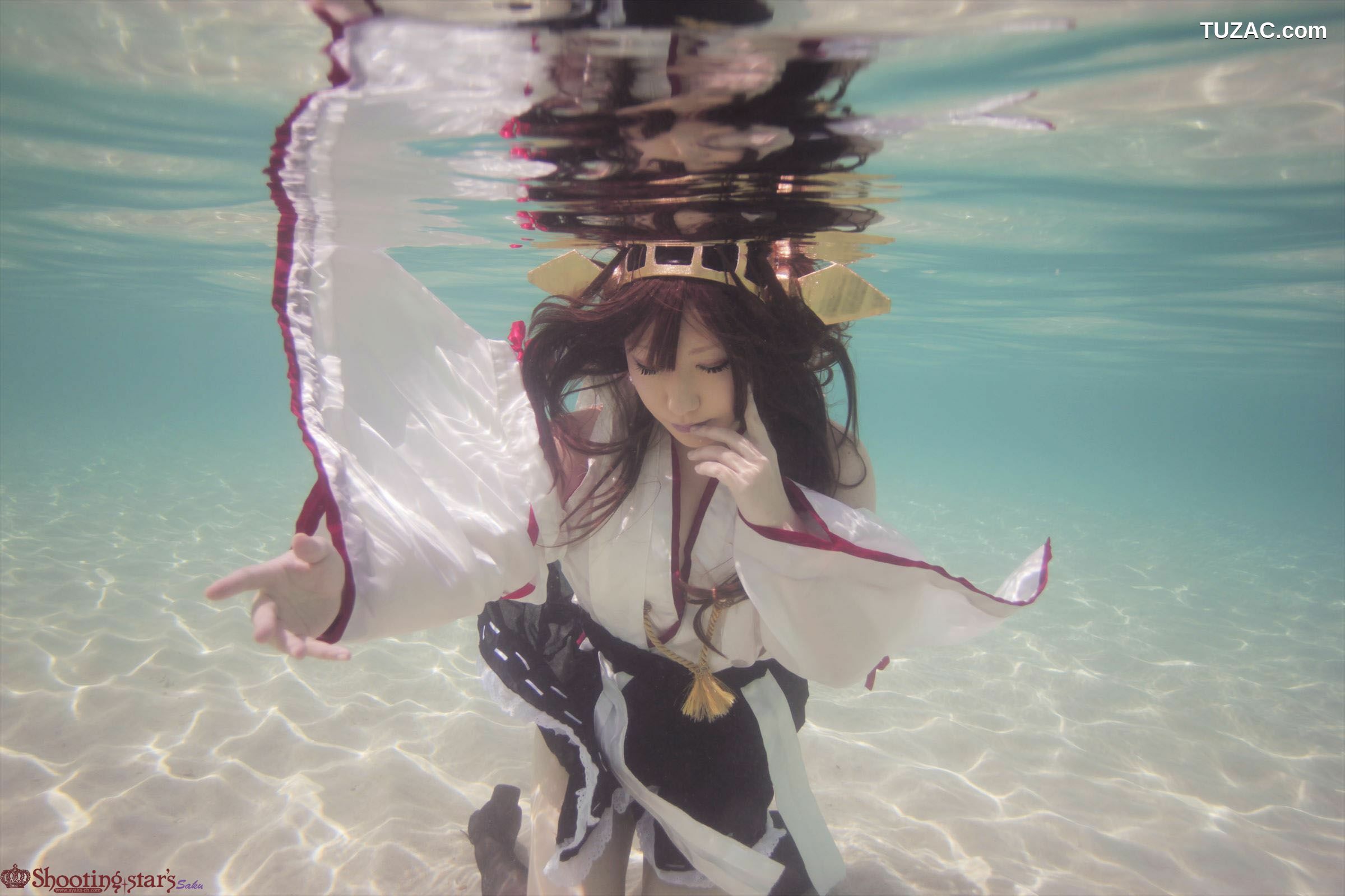 日本CosPlay_绫香 (Saku サク) 《Kantai Collection》Kongou(金剛) 写真集[115P]