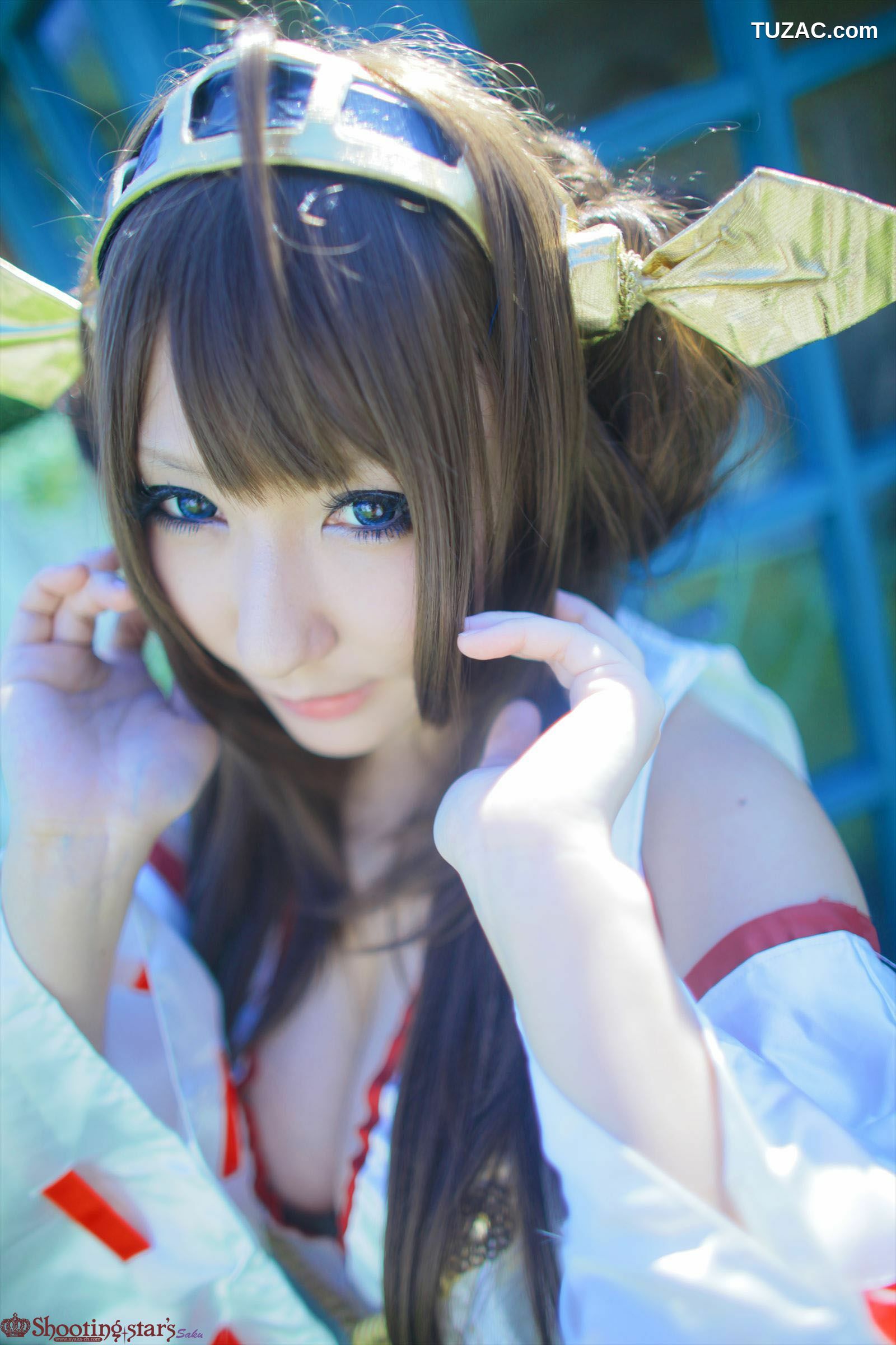 日本CosPlay_绫香 (Saku サク) 《Kantai Collection》Kongou(金剛) 写真集[115P]