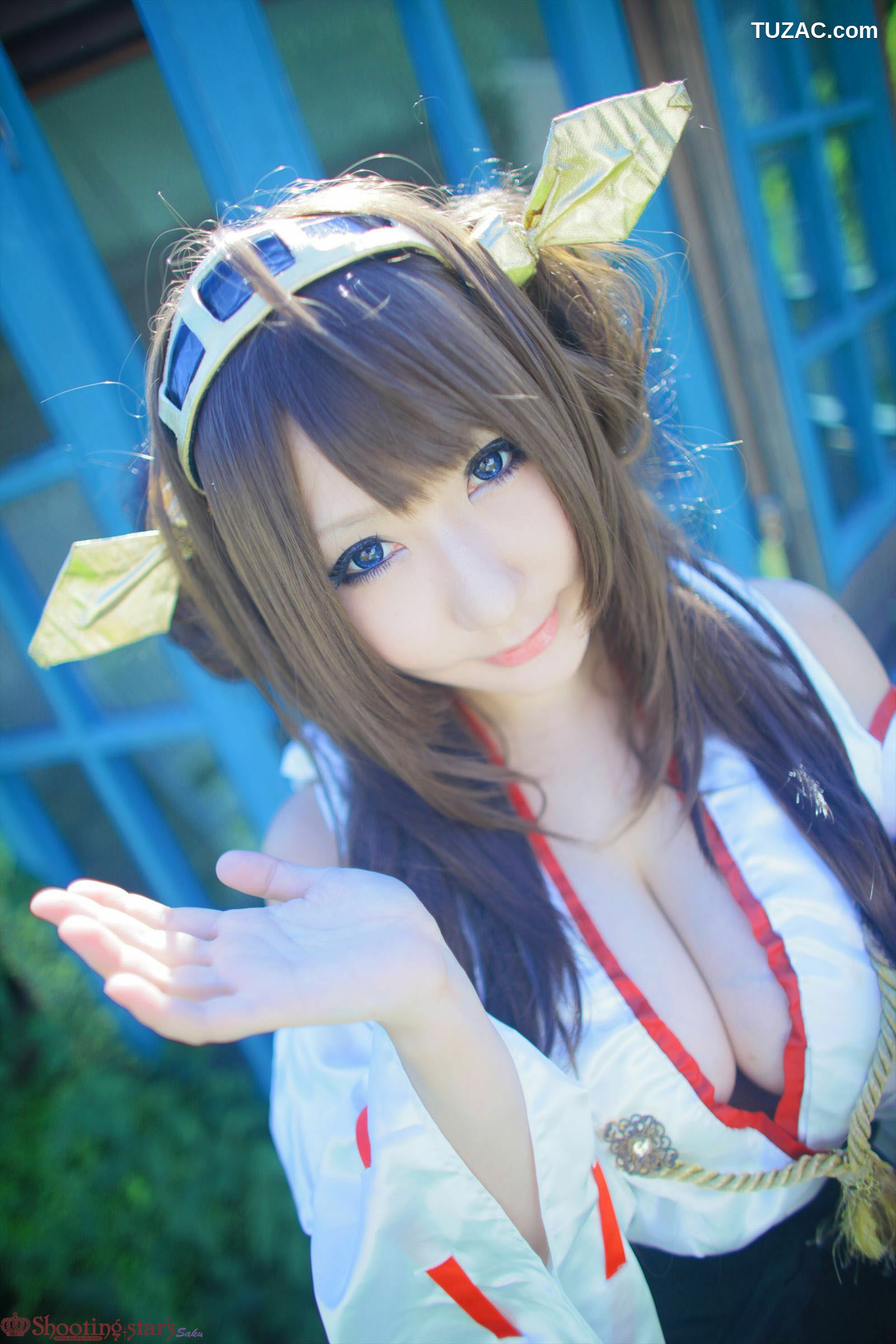 日本CosPlay_绫香 (Saku サク) 《Kantai Collection》Kongou(金剛) 写真集[115P]