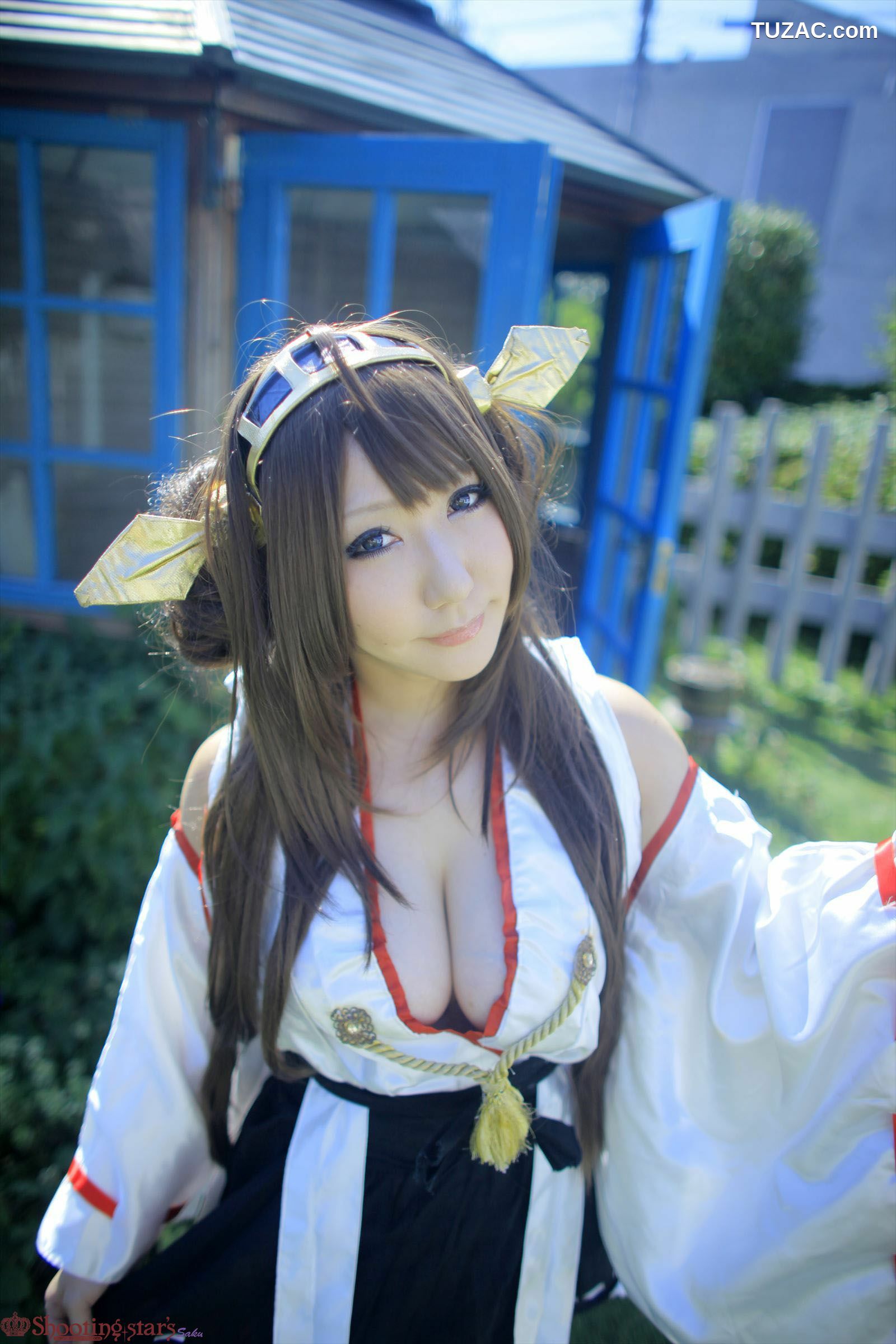 日本CosPlay_绫香 (Saku サク) 《Kantai Collection》Kongou(金剛) 写真集[115P]