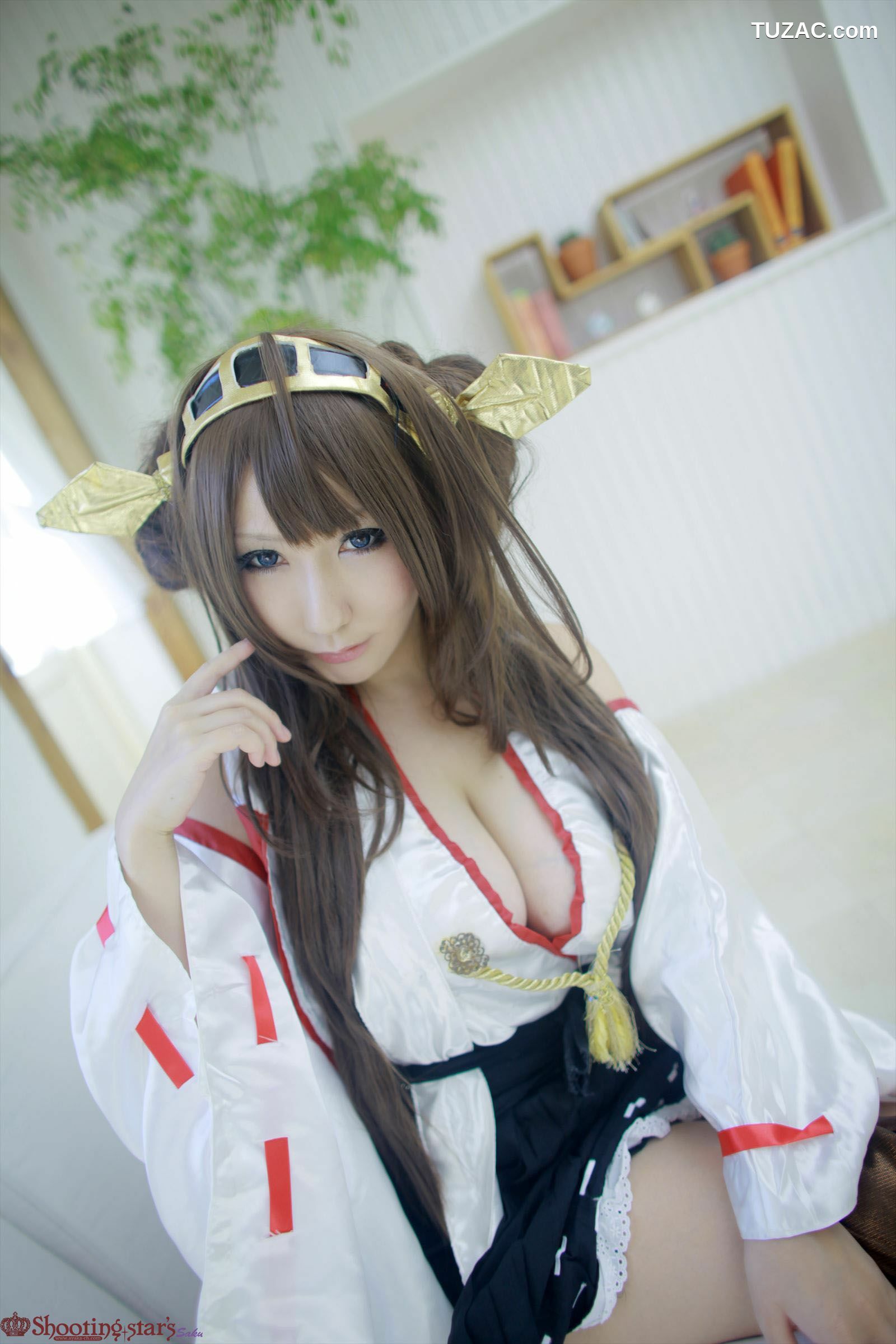 日本CosPlay_绫香 (Saku サク) 《Kantai Collection》Kongou(金剛) 写真集[115P]