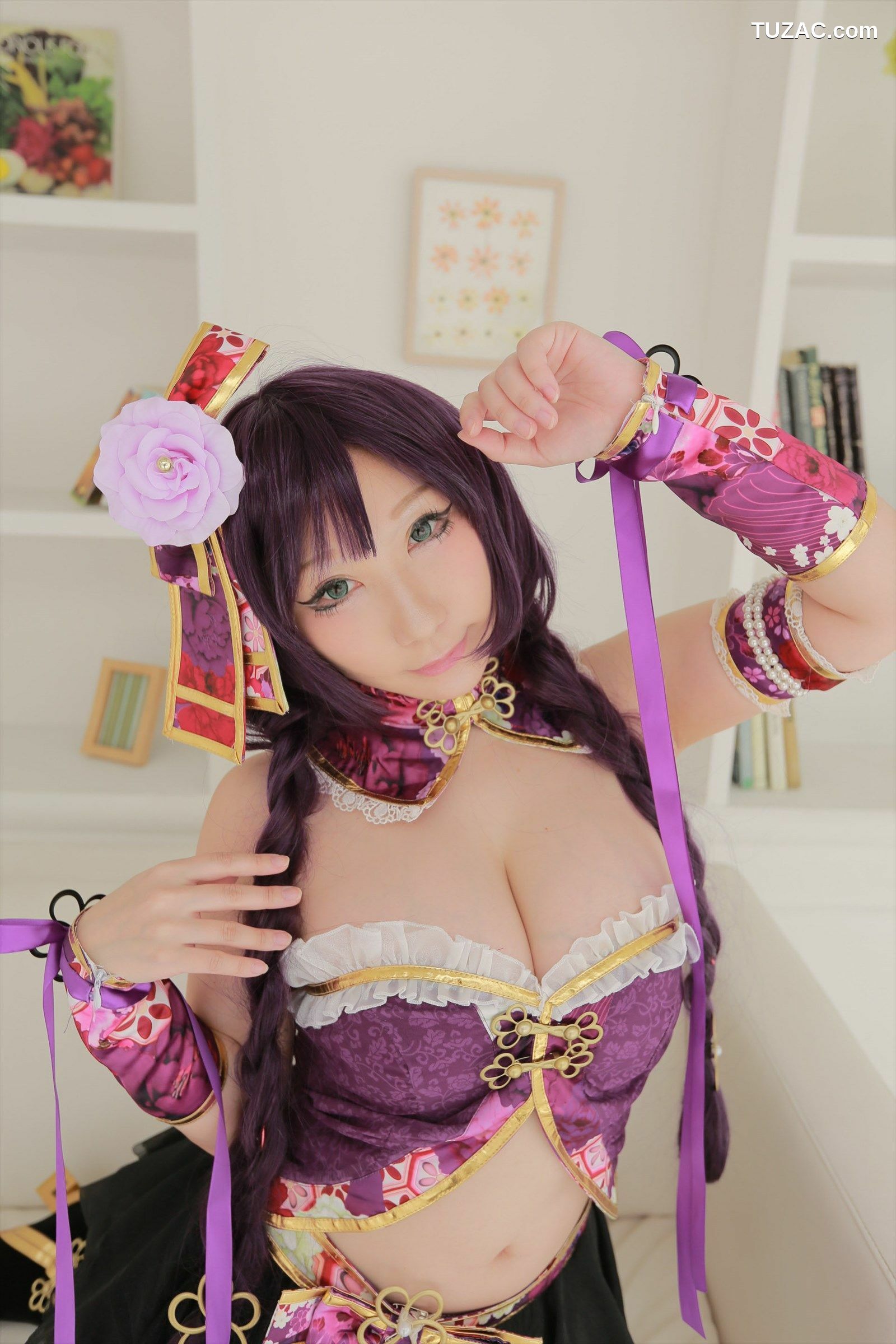 日本CosPlay_绫香 (Saku サク) 《Love Live!》Toujou Nozomi+Minami Kotori 写真集