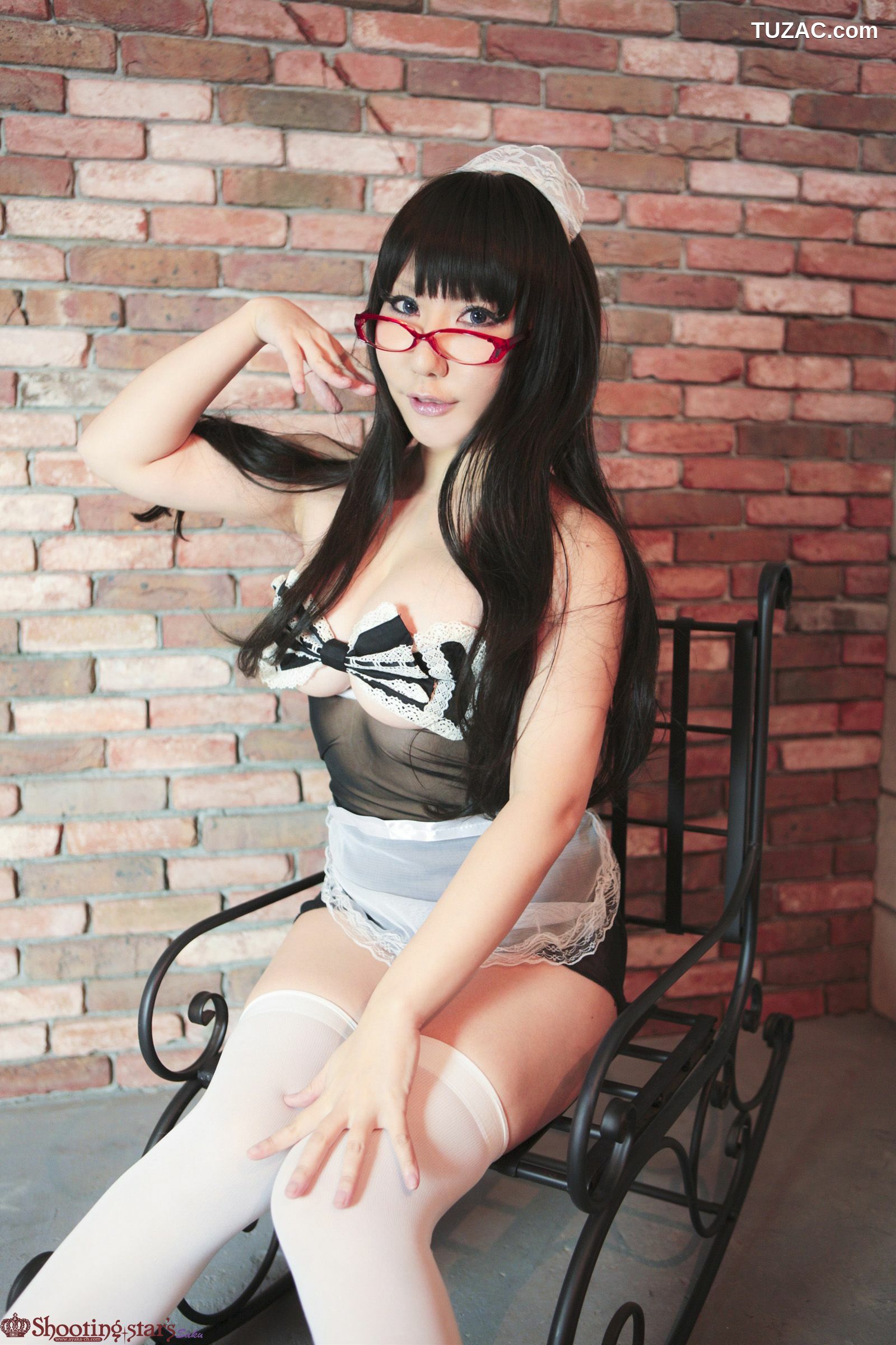 日本CosPlay_绫香 (Saku サク) 《Ore no Yome ha Meganekko めがねっ娘》 写真集[120P]