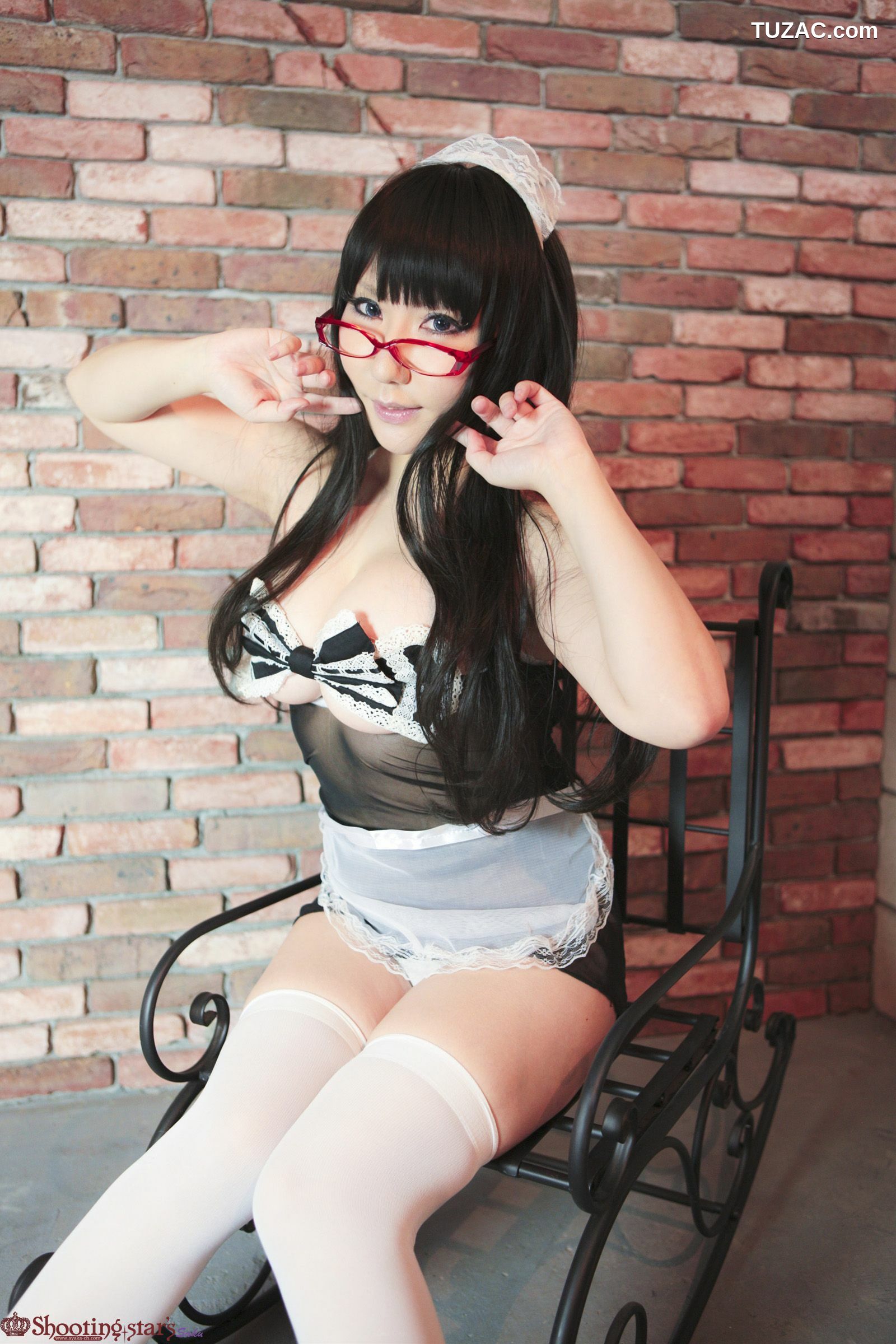 日本CosPlay_绫香 (Saku サク) 《Ore no Yome ha Meganekko めがねっ娘》 写真集[120P]