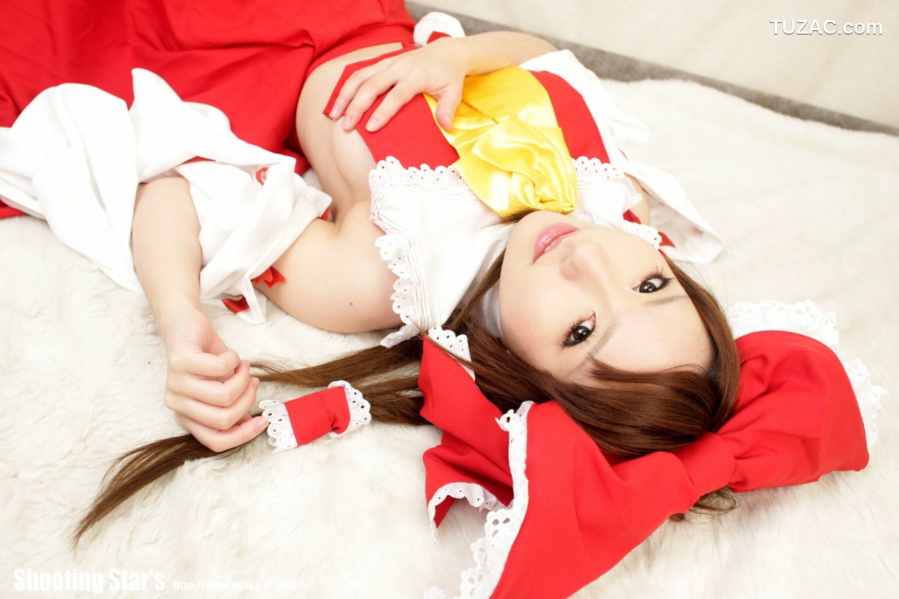 日本CosPlay_绫香 (Saku サク) 《Touhou Project》Hakurei Reimu+Kirisame Marisa 写真集[115P]