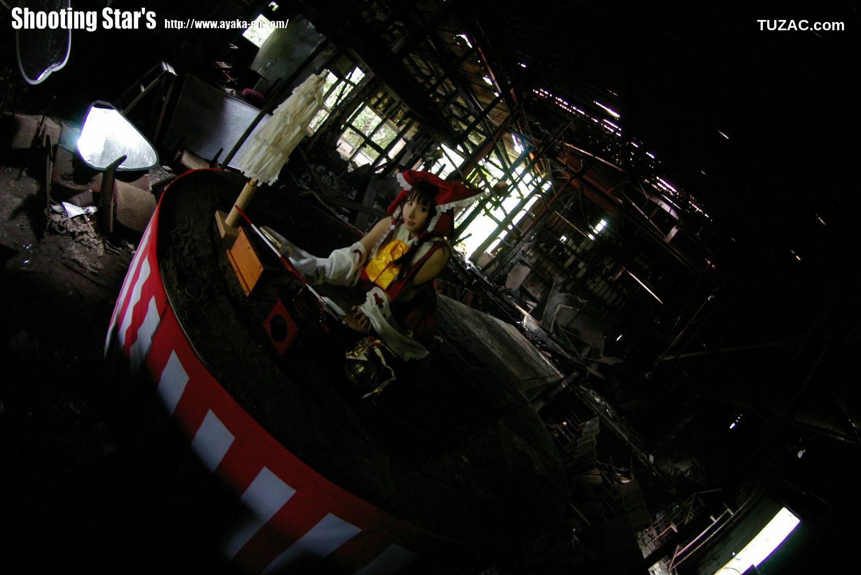 日本CosPlay_绫香 (Saku サク) 《Touhou Project》Hakurei Reimu+Kirisame Marisa 写真集[115P]