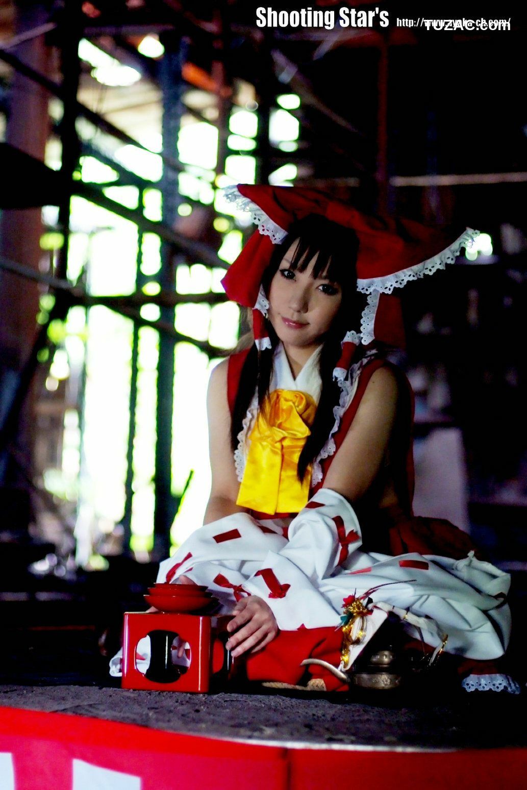 日本CosPlay_绫香 (Saku サク) 《Touhou Project》Hakurei Reimu+Kirisame Marisa 写真集[115P]