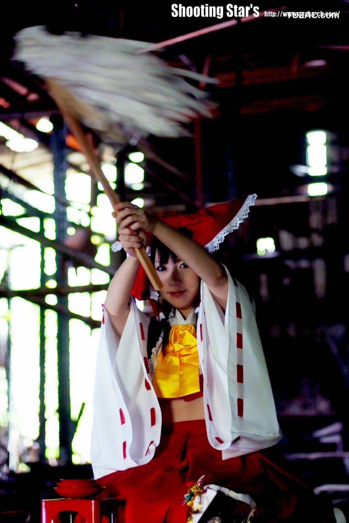 日本CosPlay_绫香 (Saku サク) 《Touhou Project》Hakurei Reimu+Kirisame Marisa 写真集[115P]
