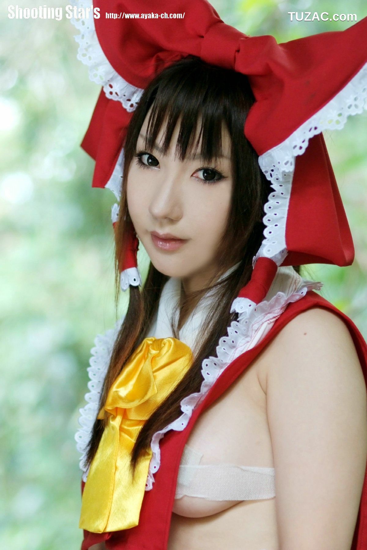 日本CosPlay_绫香 (Saku サク) 《Touhou Project》Hakurei Reimu+Kirisame Marisa 写真集[115P]