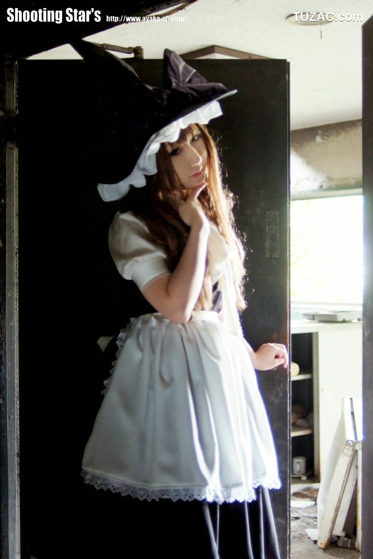 日本CosPlay_绫香 (Saku サク) 《Touhou Project》Hakurei Reimu+Kirisame Marisa 写真集[115P]