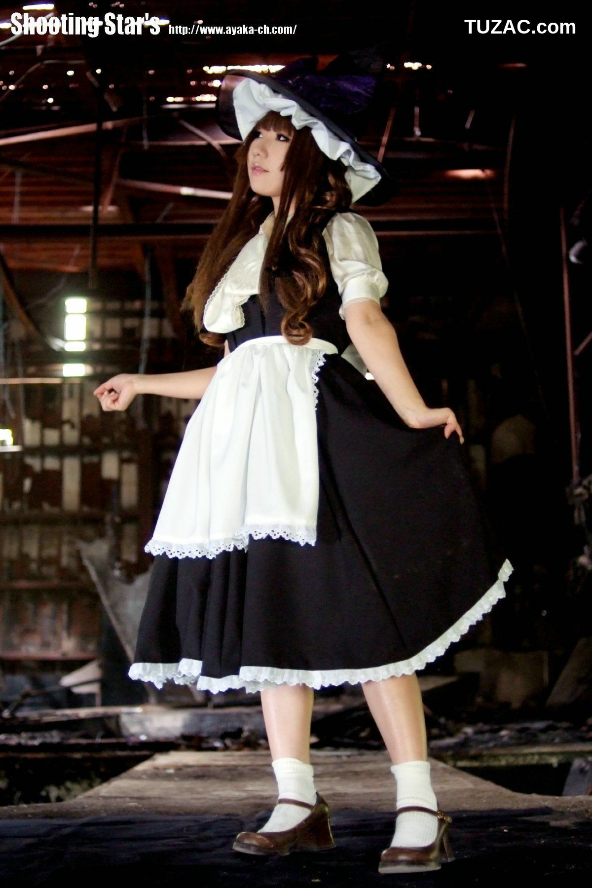日本CosPlay_绫香 (Saku サク) 《Touhou Project》Hakurei Reimu+Kirisame Marisa 写真集[115P]