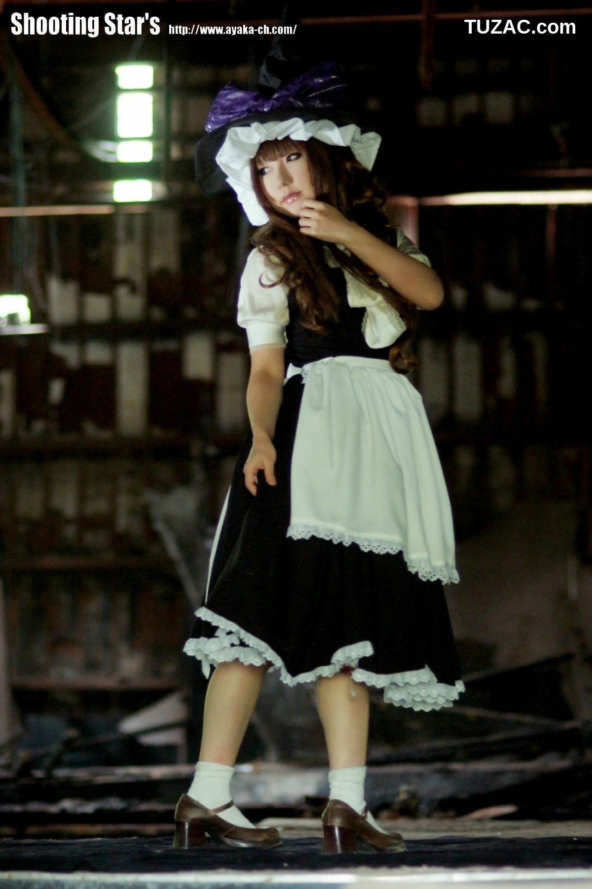 日本CosPlay_绫香 (Saku サク) 《Touhou Project》Hakurei Reimu+Kirisame Marisa 写真集[115P]