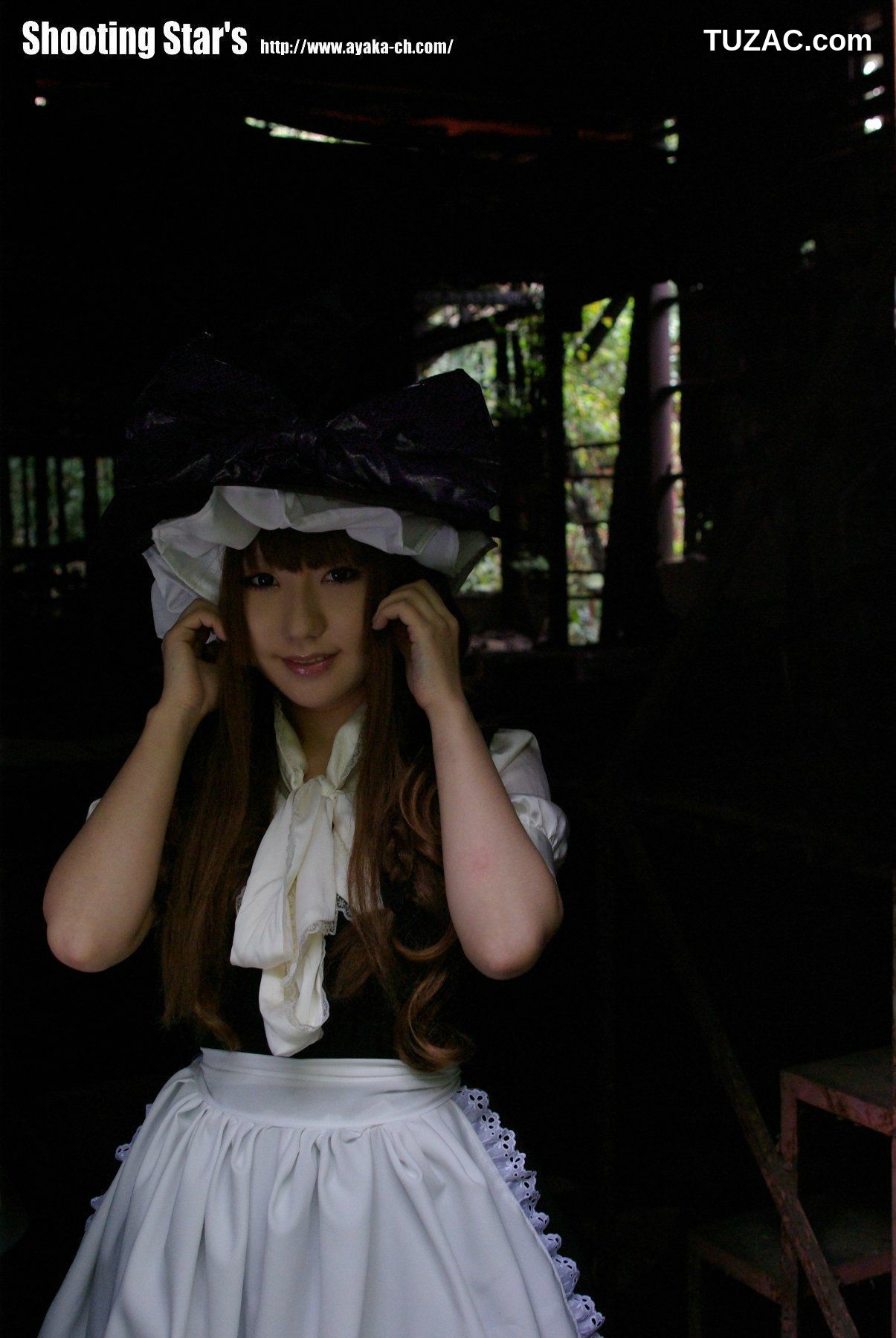 日本CosPlay_绫香 (Saku サク) 《Touhou Project》Hakurei Reimu+Kirisame Marisa 写真集[115P]