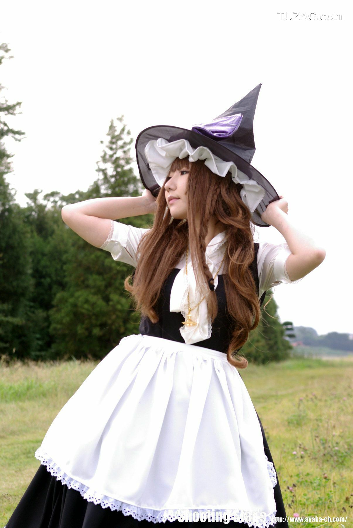日本CosPlay_绫香 (Saku サク) 《Touhou Project》Hakurei Reimu+Kirisame Marisa 写真集[115P]